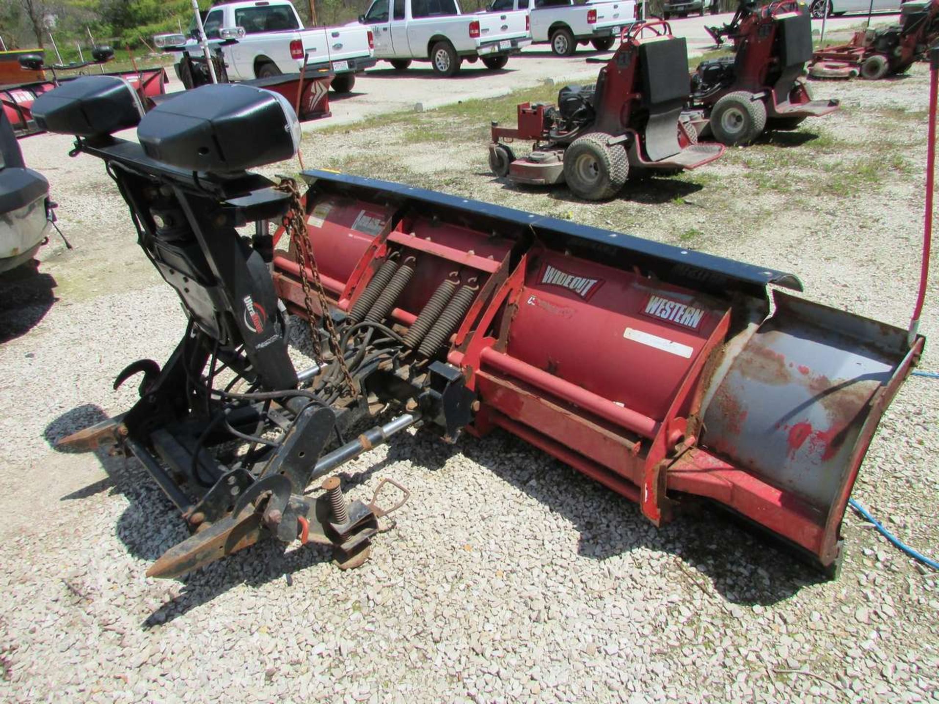 2008 Western Wide Out 8'-10' Extendable Snow Plow Attachment - Image 3 of 4