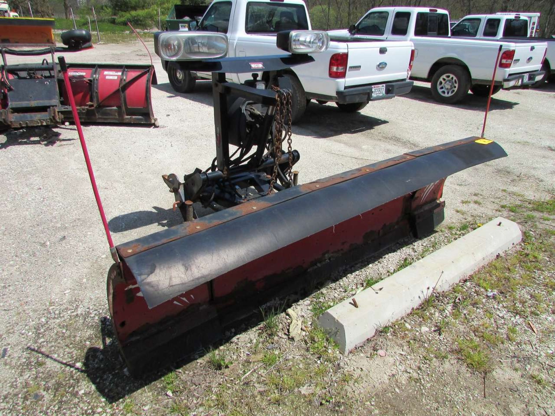 2008 Western Wide Out 8'-10' Extendable Snow Plow Attachment - Image 2 of 4