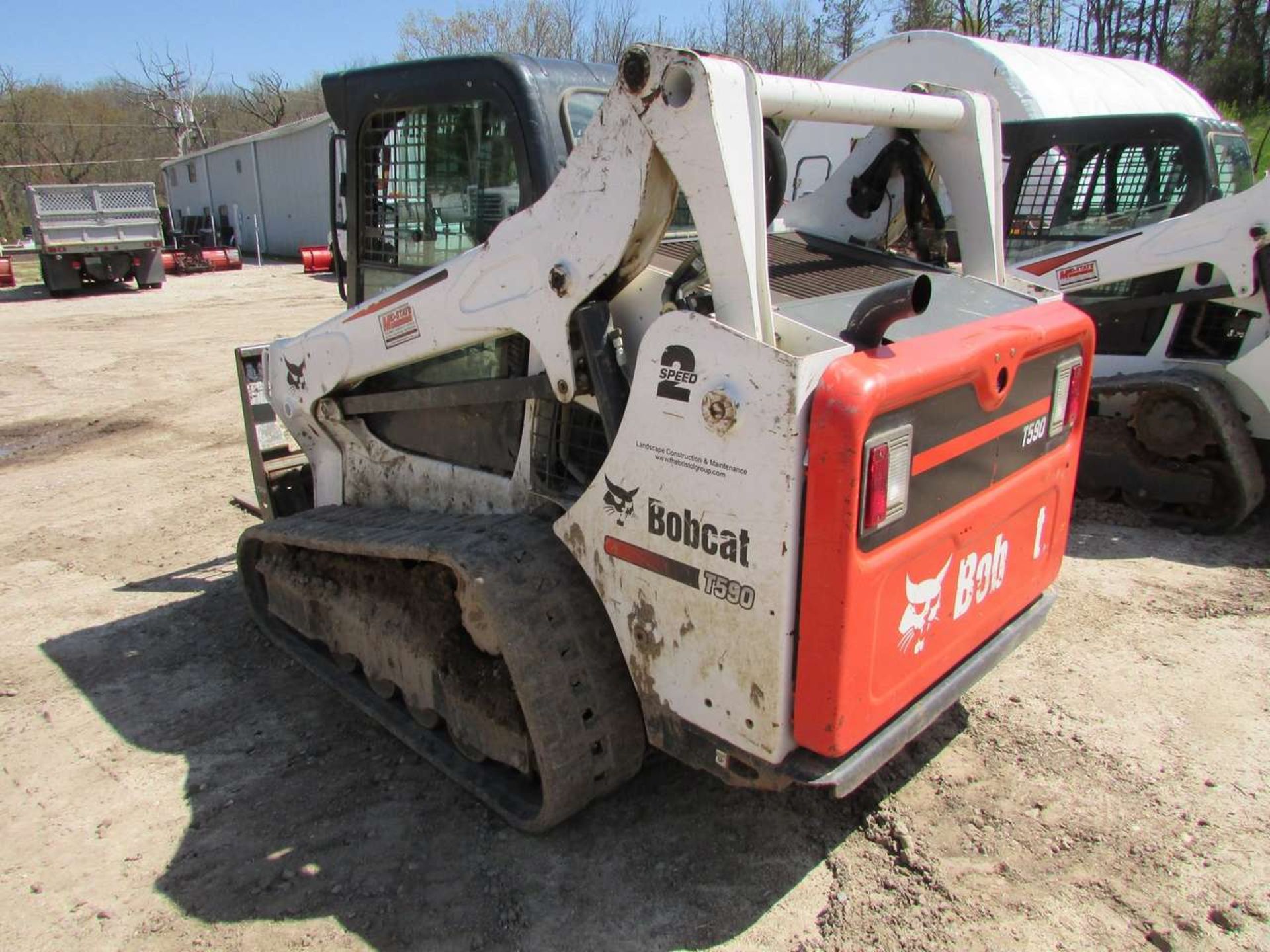 2016 Bobcat T590 Compact Skid Steer Track Loader - Image 6 of 17