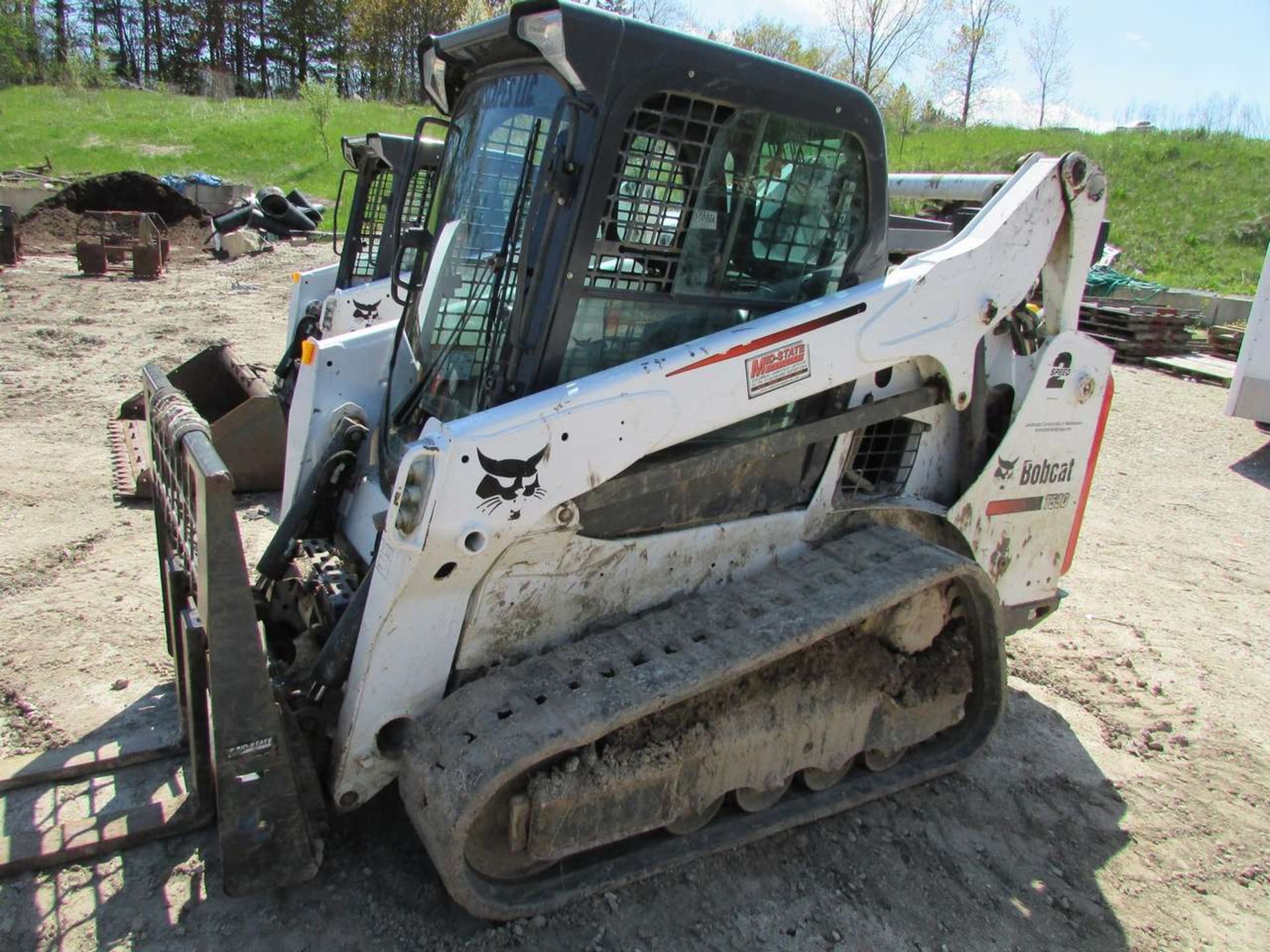 2016 Bobcat T590 Compact Skid Steer Track Loader - Image 4 of 17