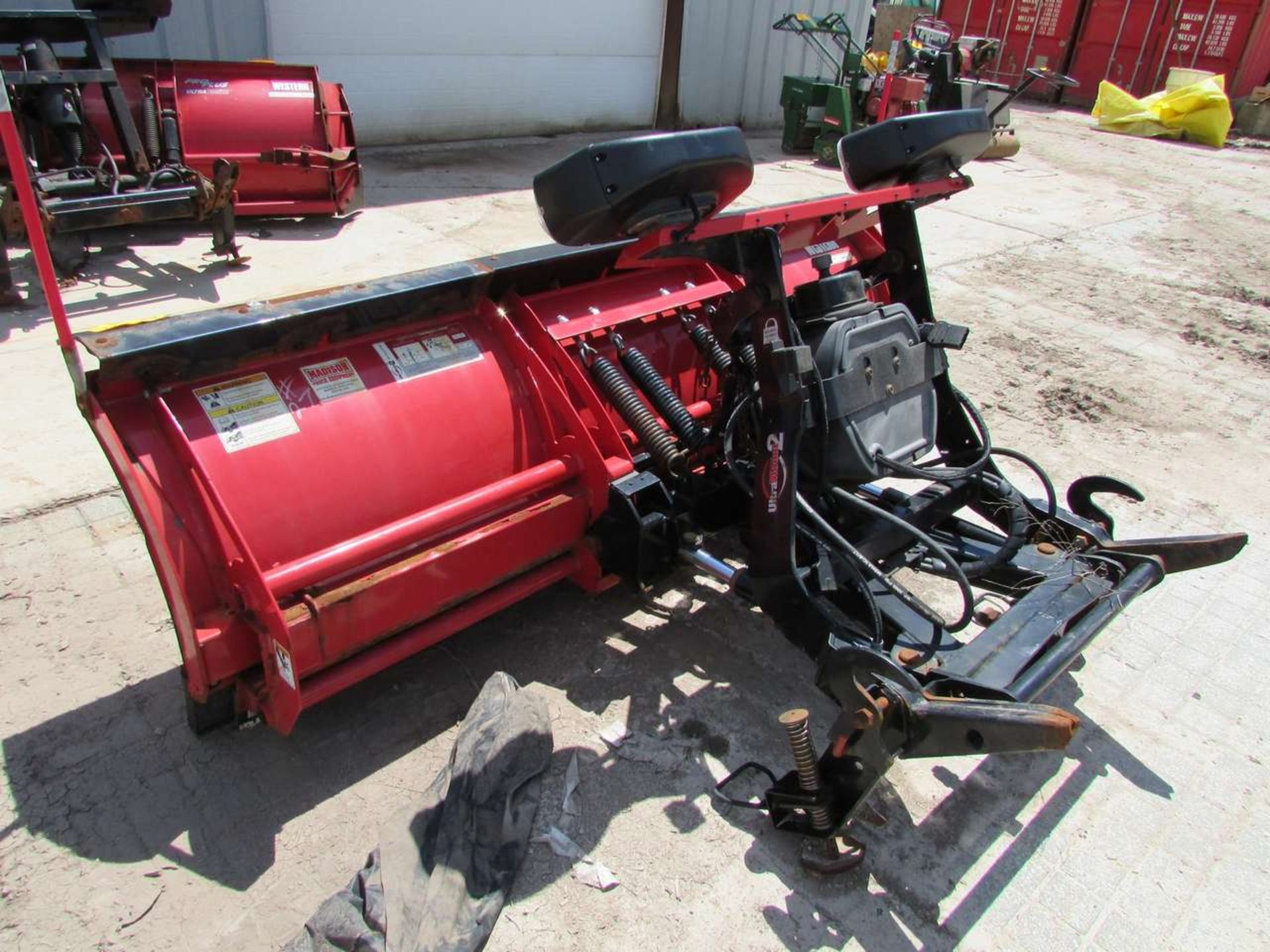 2008 Western Wide Out 8'-10' Extendable Snow Plow Attachment - Image 4 of 4