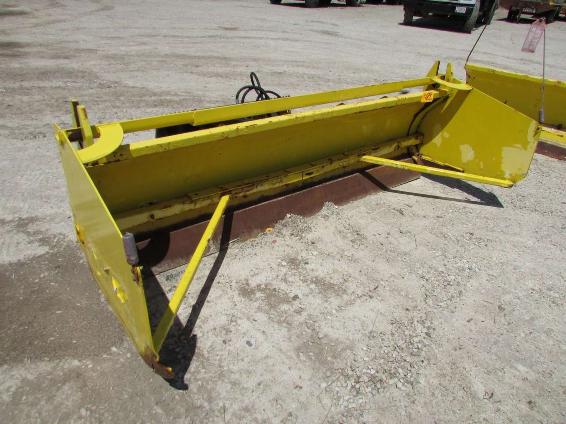 2008 Wolf Group Ultra-96 8' Skid Loader Snow Plow Attachment - Image 2 of 4