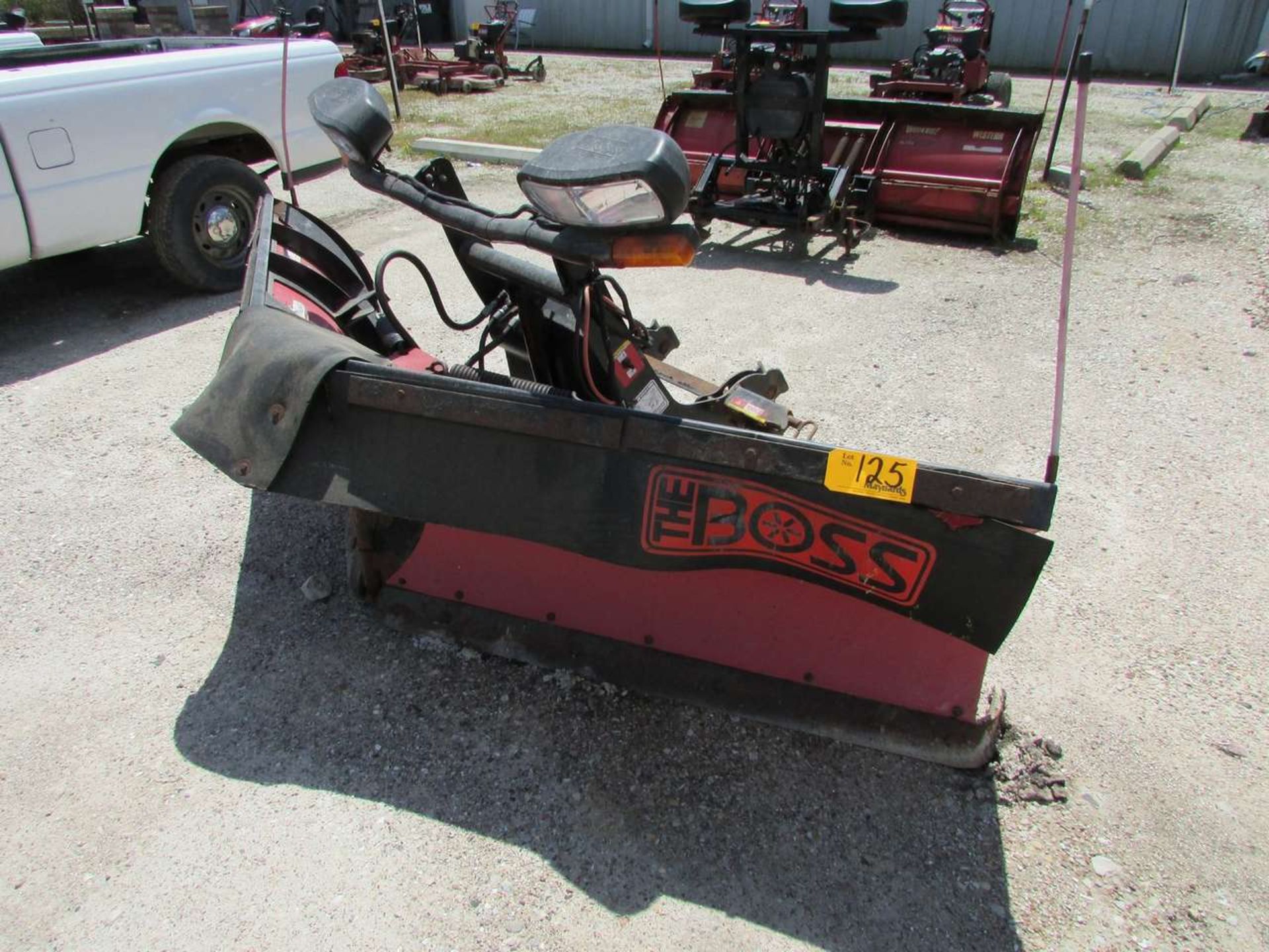 2008 The Boss 9'x2" Poly V Snow Plow Attachment