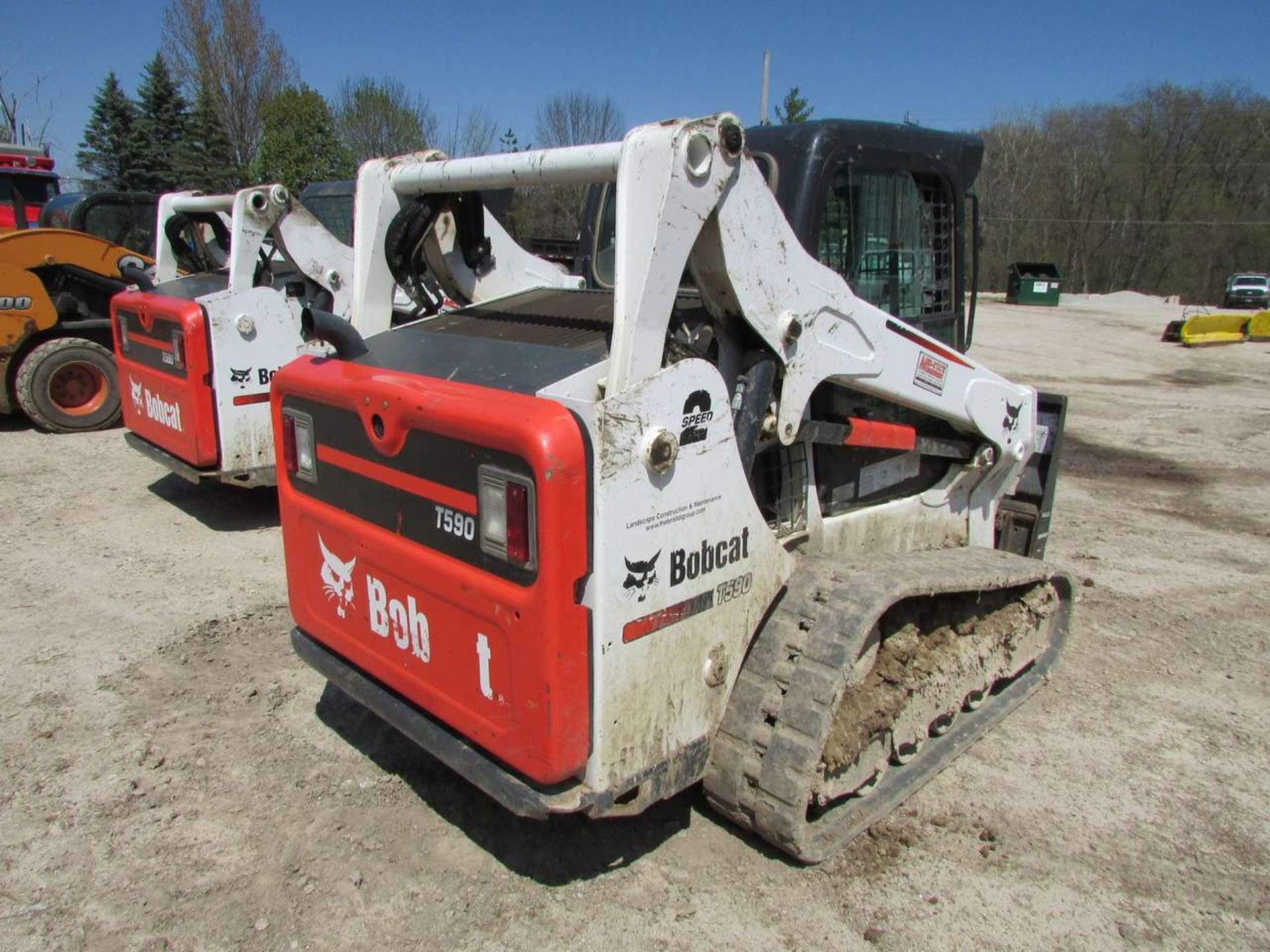 2016 Bobcat T590 Compact Skid Steer Track Loader - Image 8 of 17