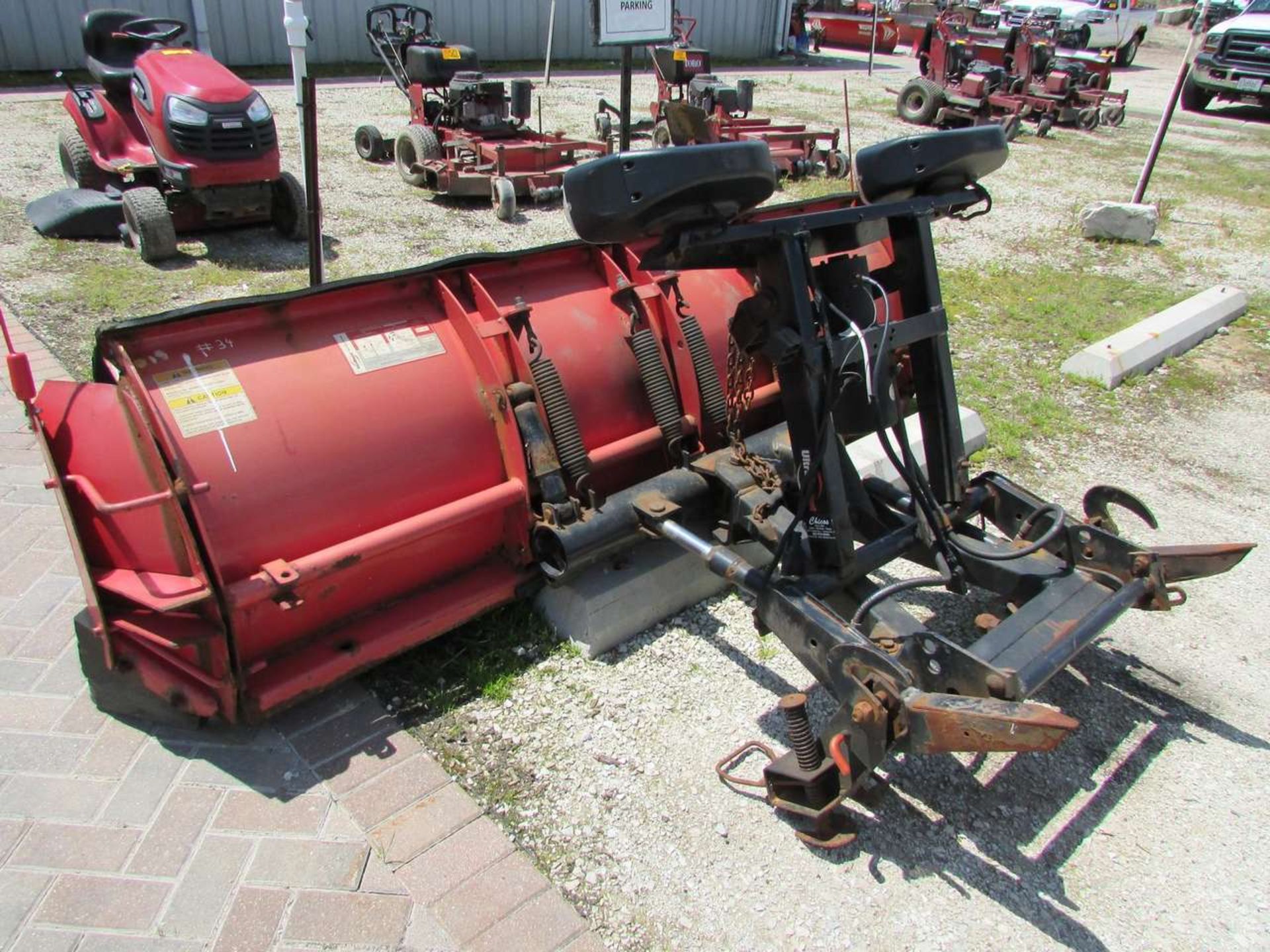 2008 Western Pro Plus 8' Snow Plow Attachment - Image 4 of 4