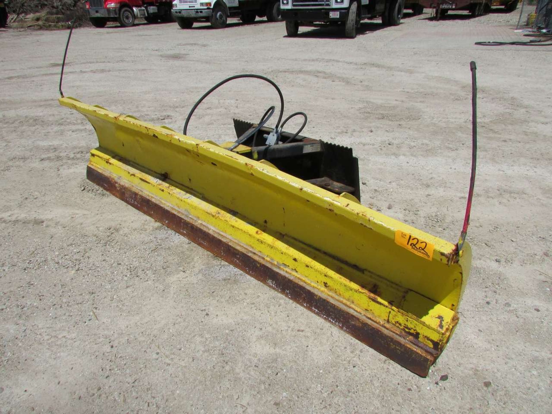 2008 Wolf Group Ultra-120 10' Skid Loader Snow Plow Attachment