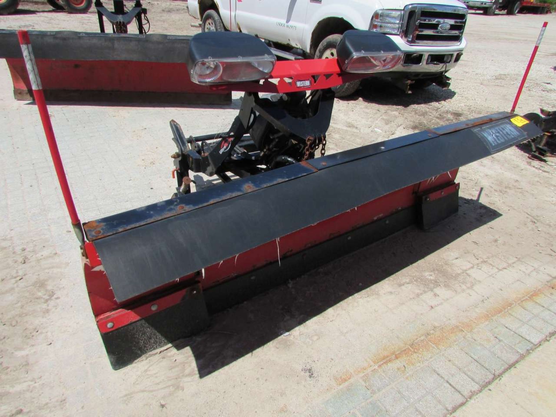 2008 Western Wide Out 8'-10' Extendable Snow Plow Attachment - Image 2 of 4