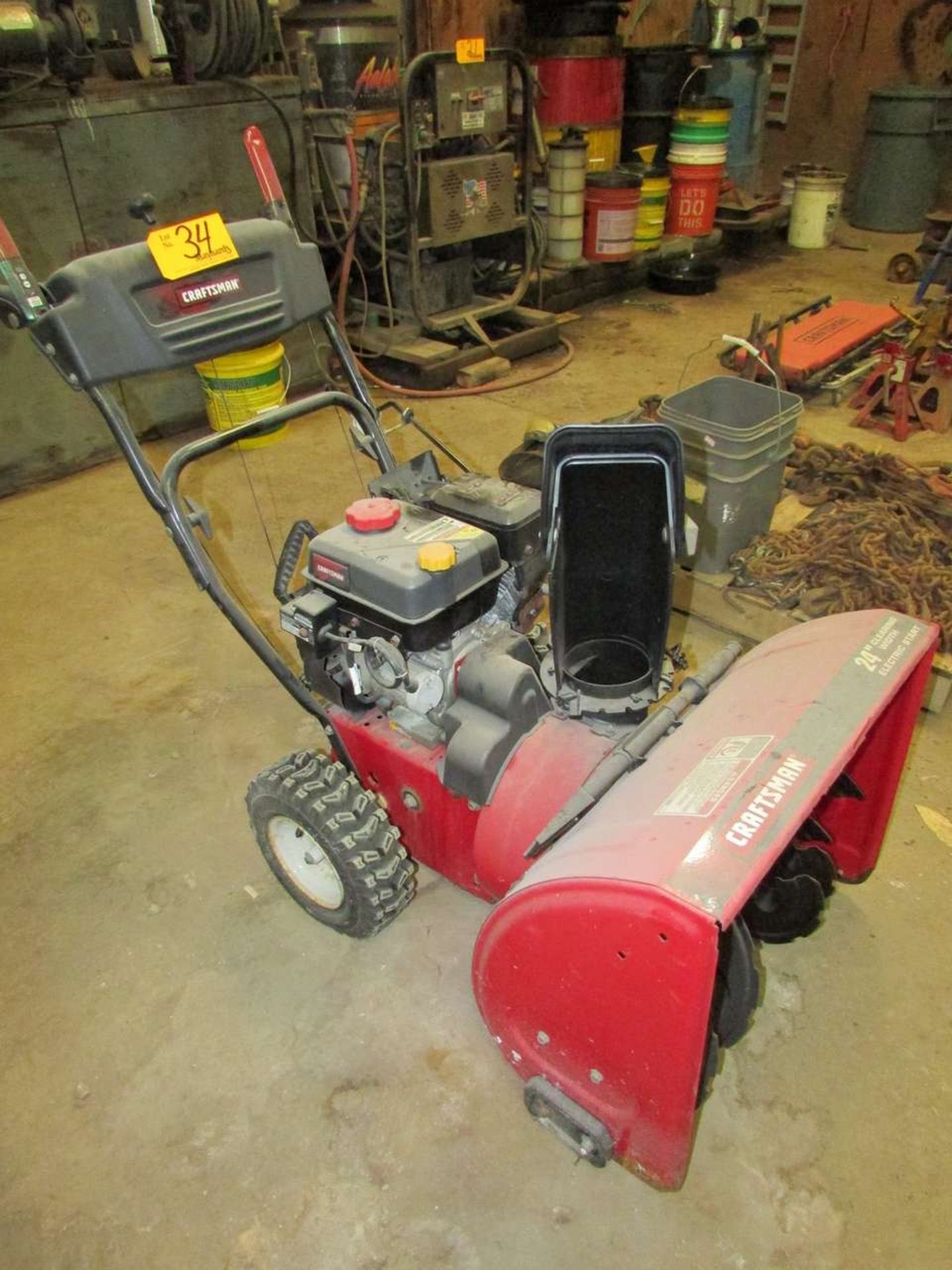 Craftsman 247.88957 24" Gas Powered Snow Blower - Image 3 of 6