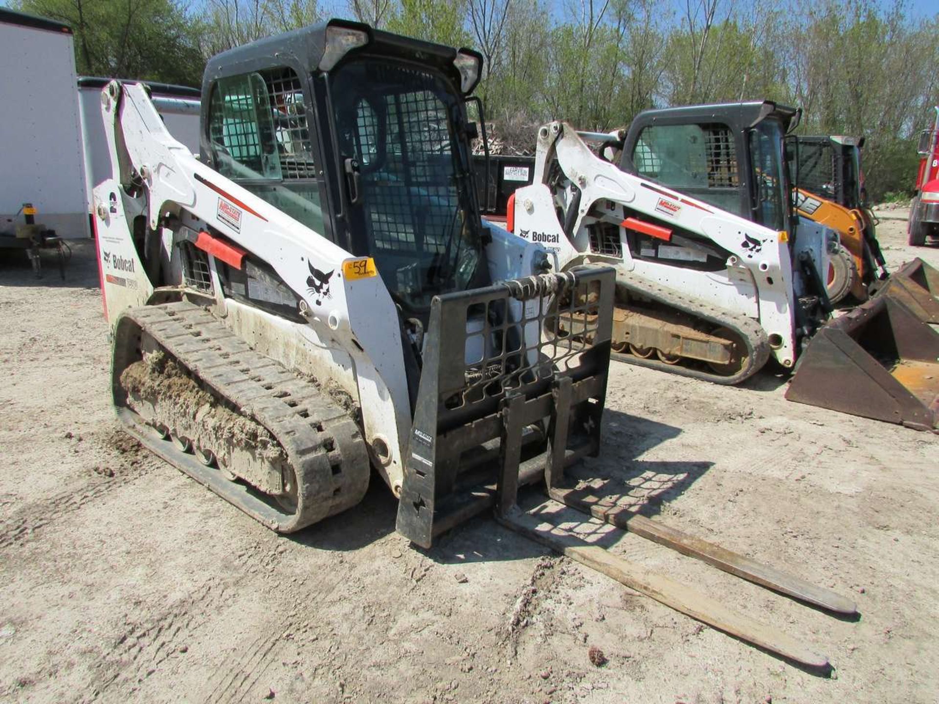 2016 Bobcat T590 Compact Skid Steer Track Loader