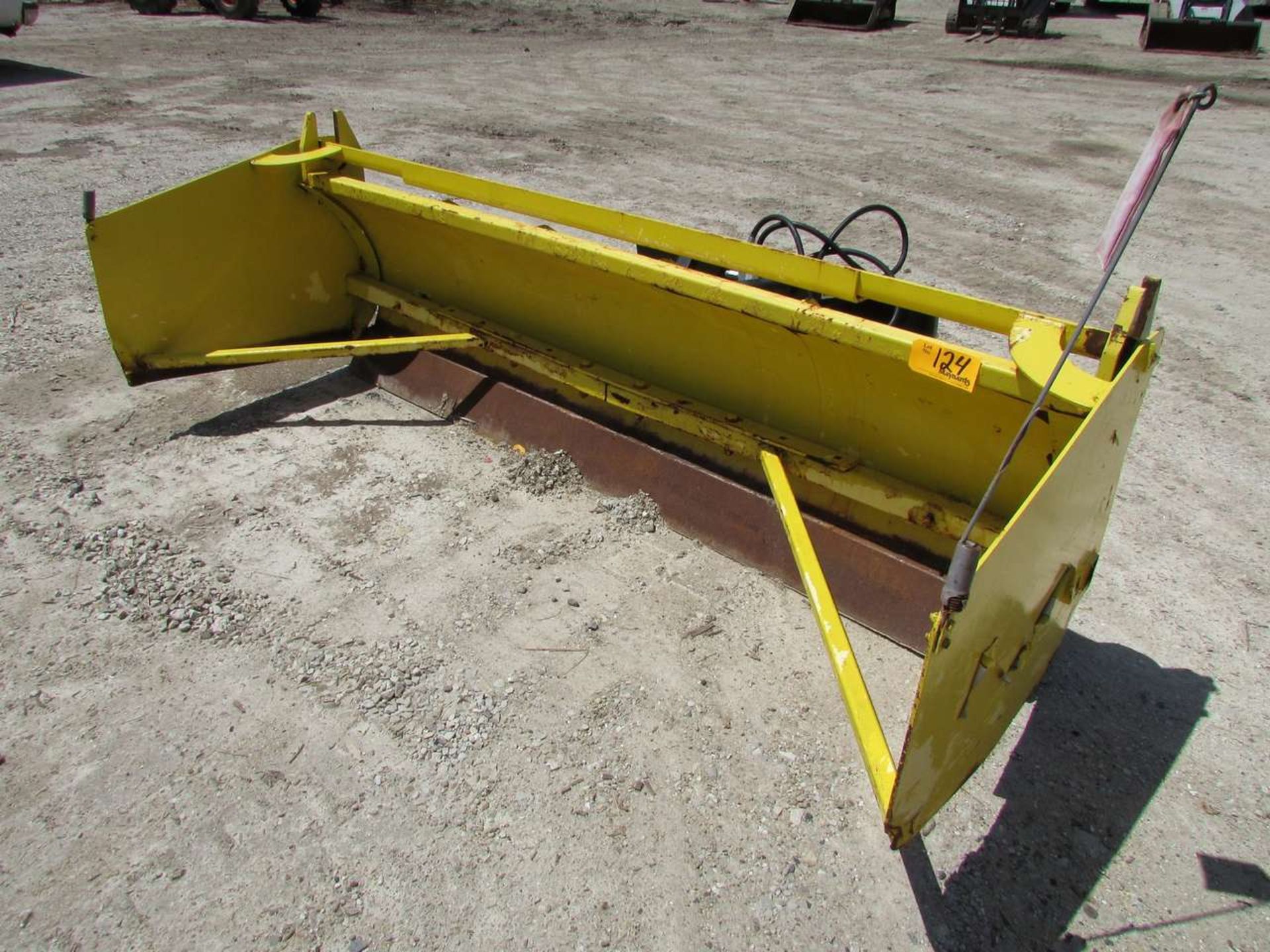 2008 Wolf Group Ultra-96 8' Skid Loader Snow Plow Attachment