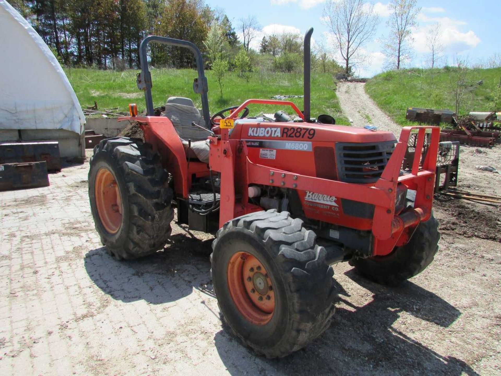 Kubota M6800 Tractor