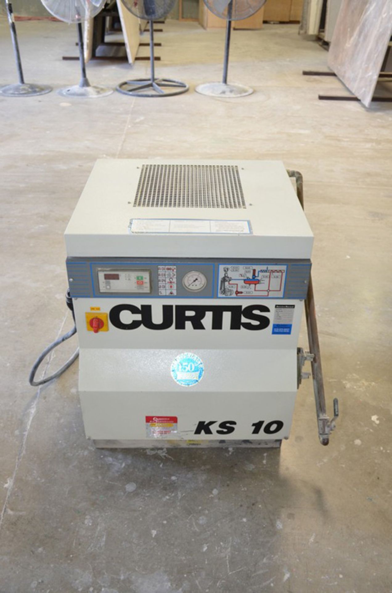 2002 Curtis, Mdl: KS10 Air Dryer, S/N: 55857, 200 Voltage