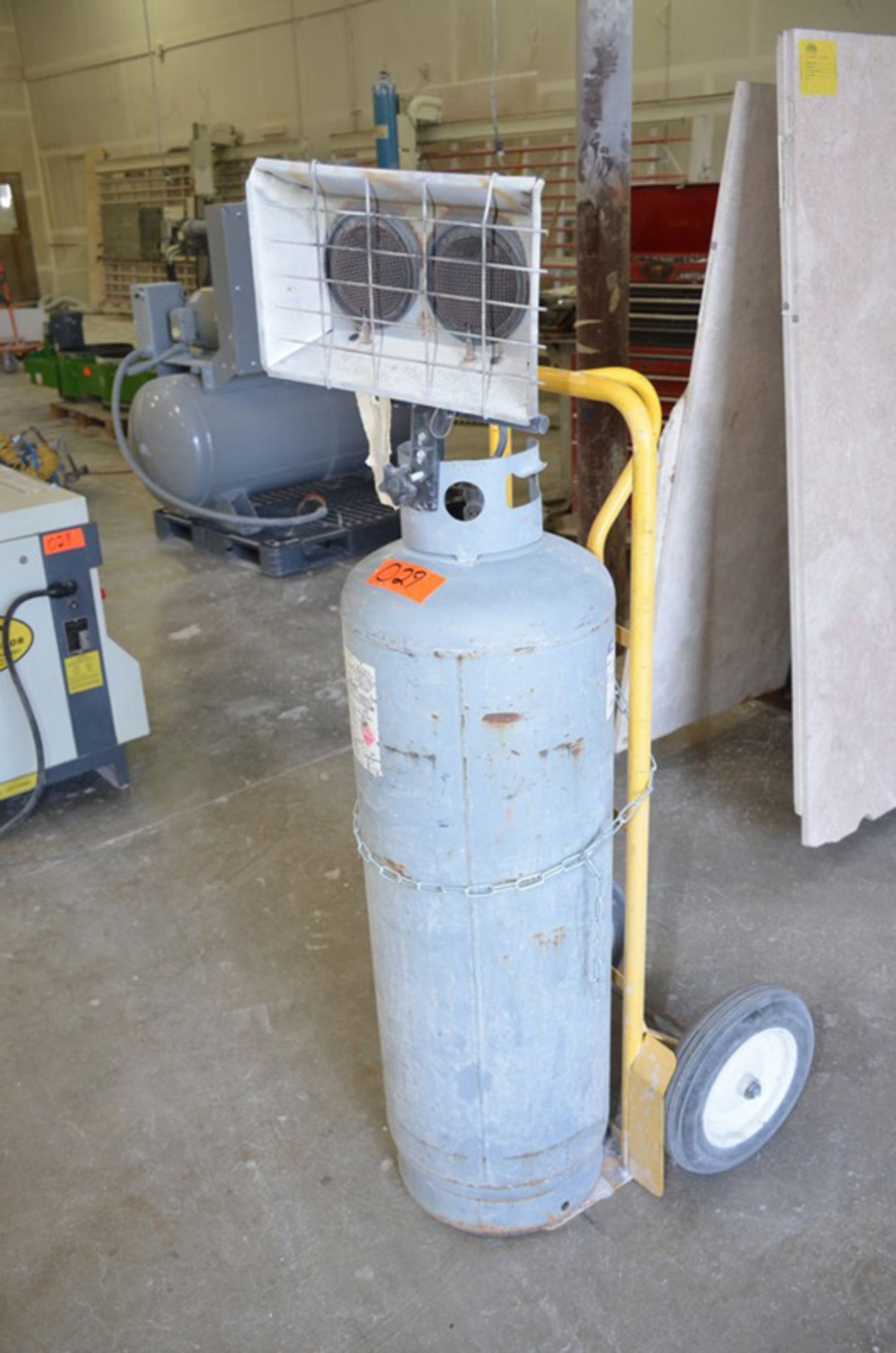 Gas Heater & Hand Cart - Image 2 of 5