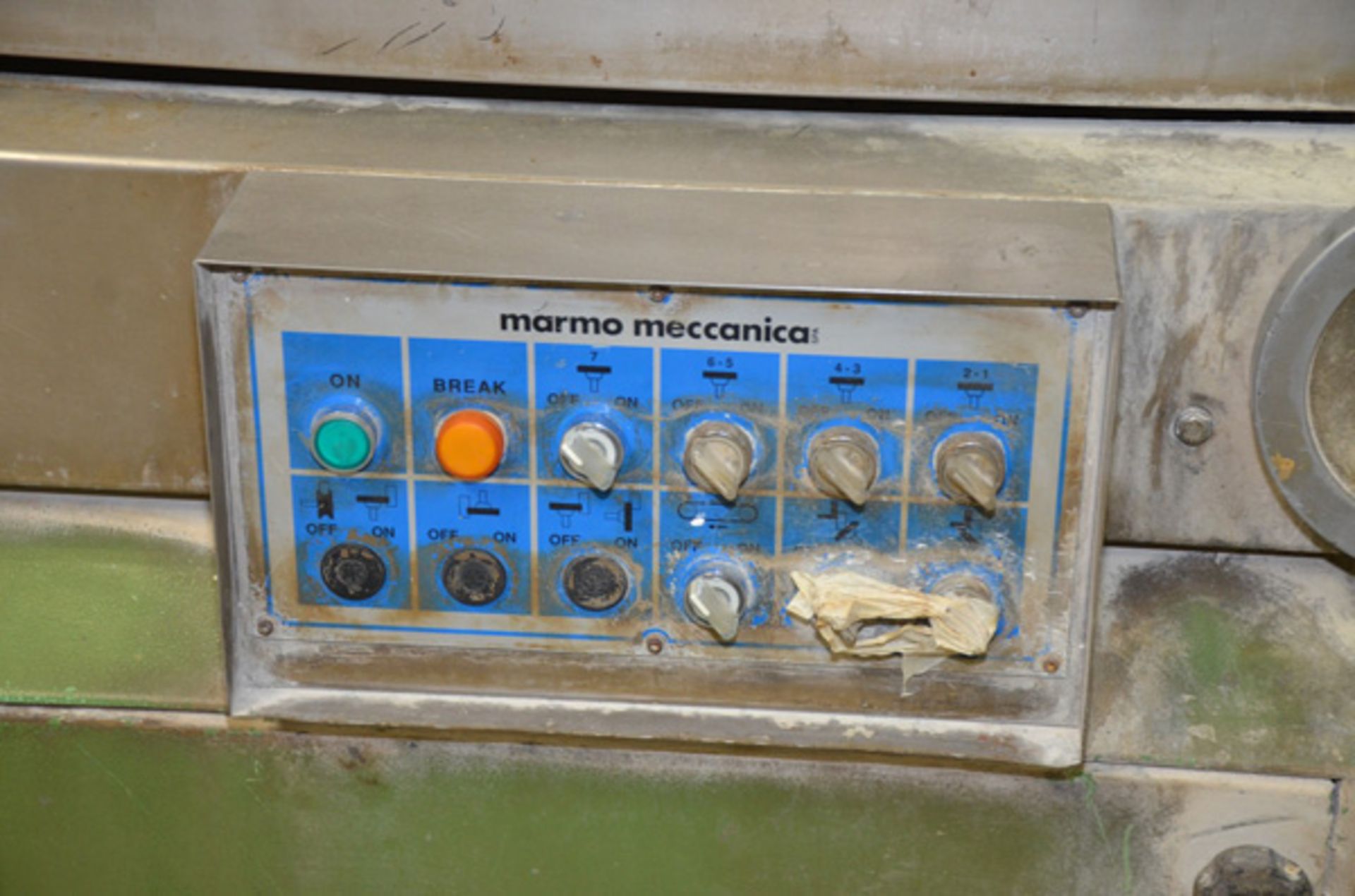1999 Marmo Meccanica, Mdl: LCV 711M Stone Edge Machine, S/N: 5384, 230 Voltage, 3 Phase - Image 13 of 15
