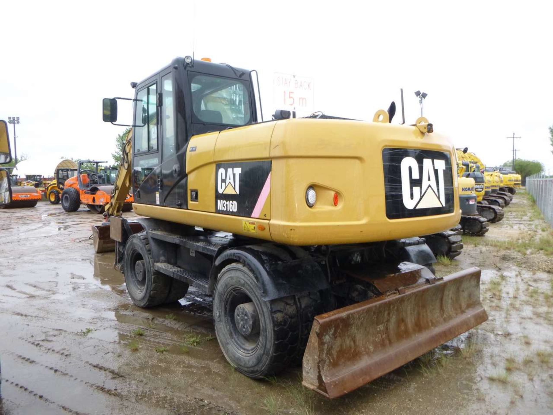 2011 CAT M316D Excavator Rubber Tired - Image 5 of 8