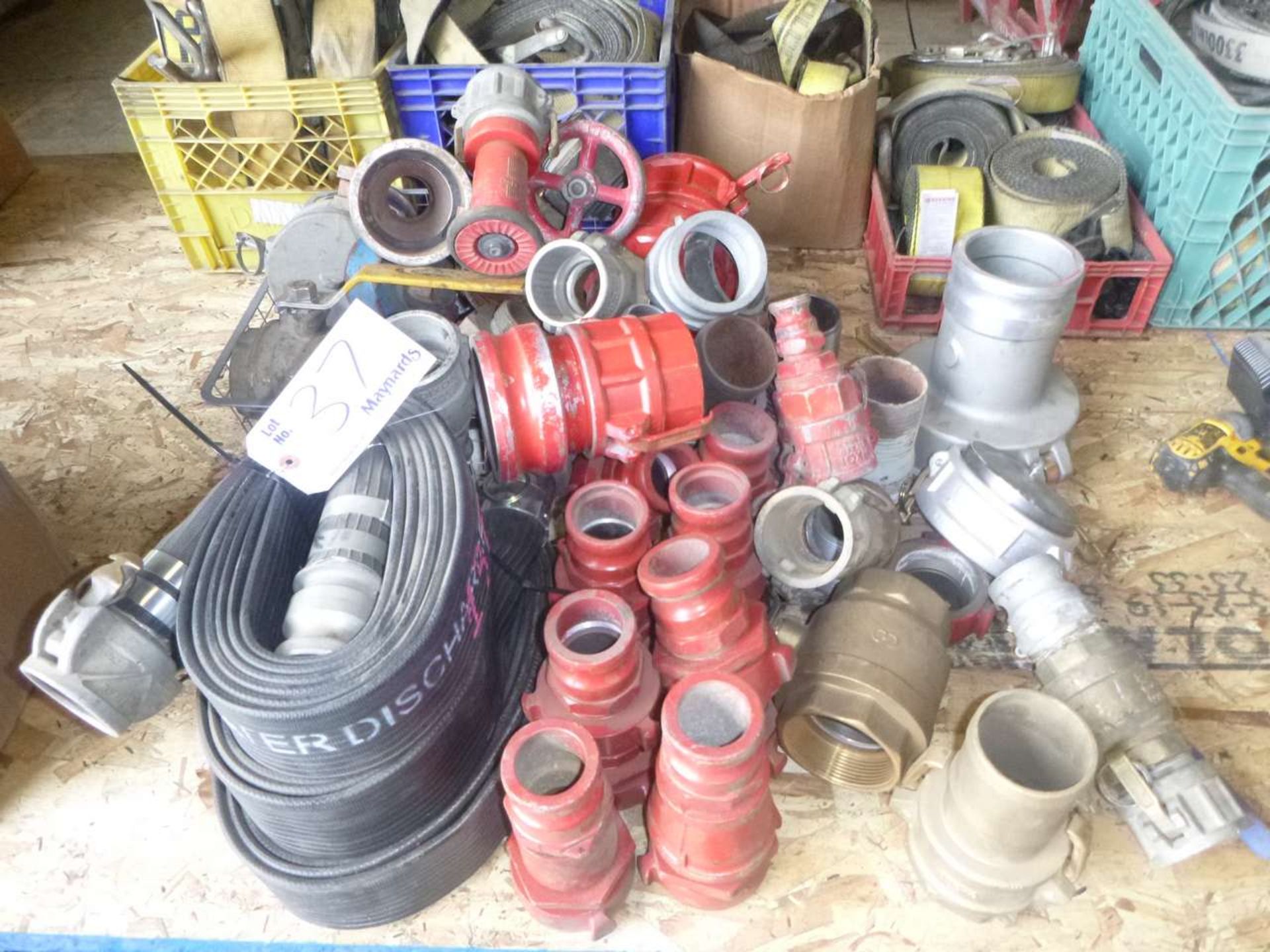 Lot of Hose with fittings