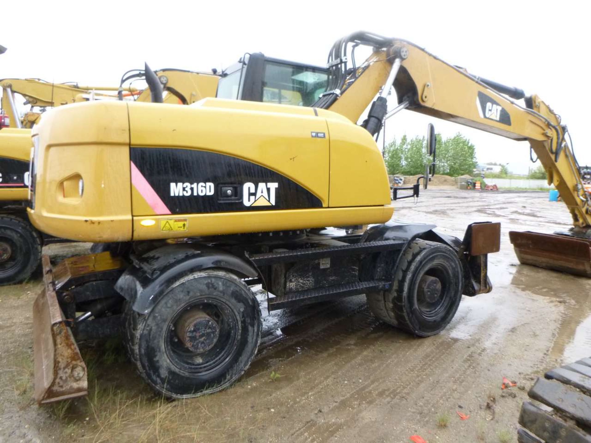 2011 CAT M316D Excavator Rubber Tired - Image 4 of 8