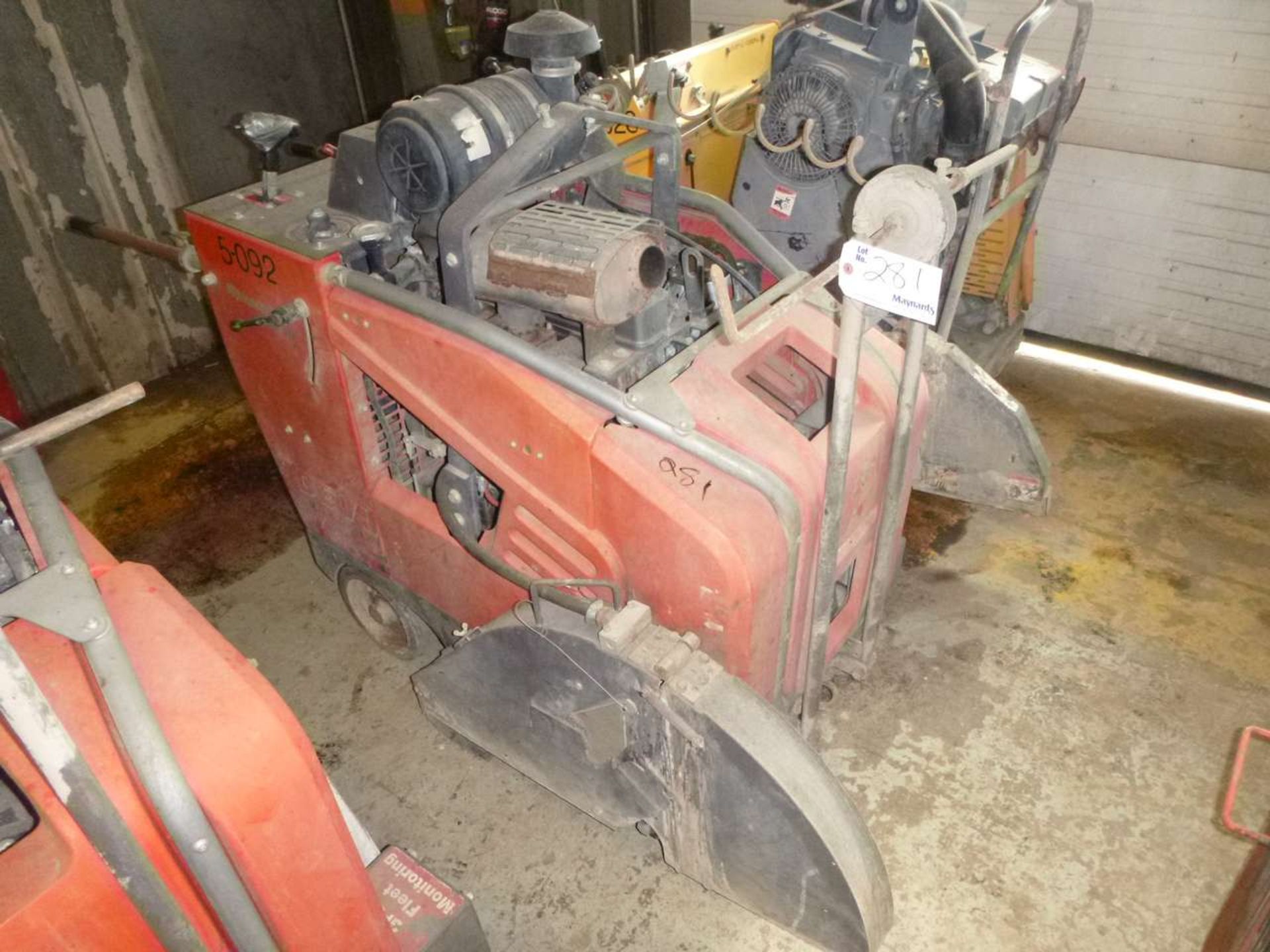 Husqvarna MOD FS4800D Concrete Saw