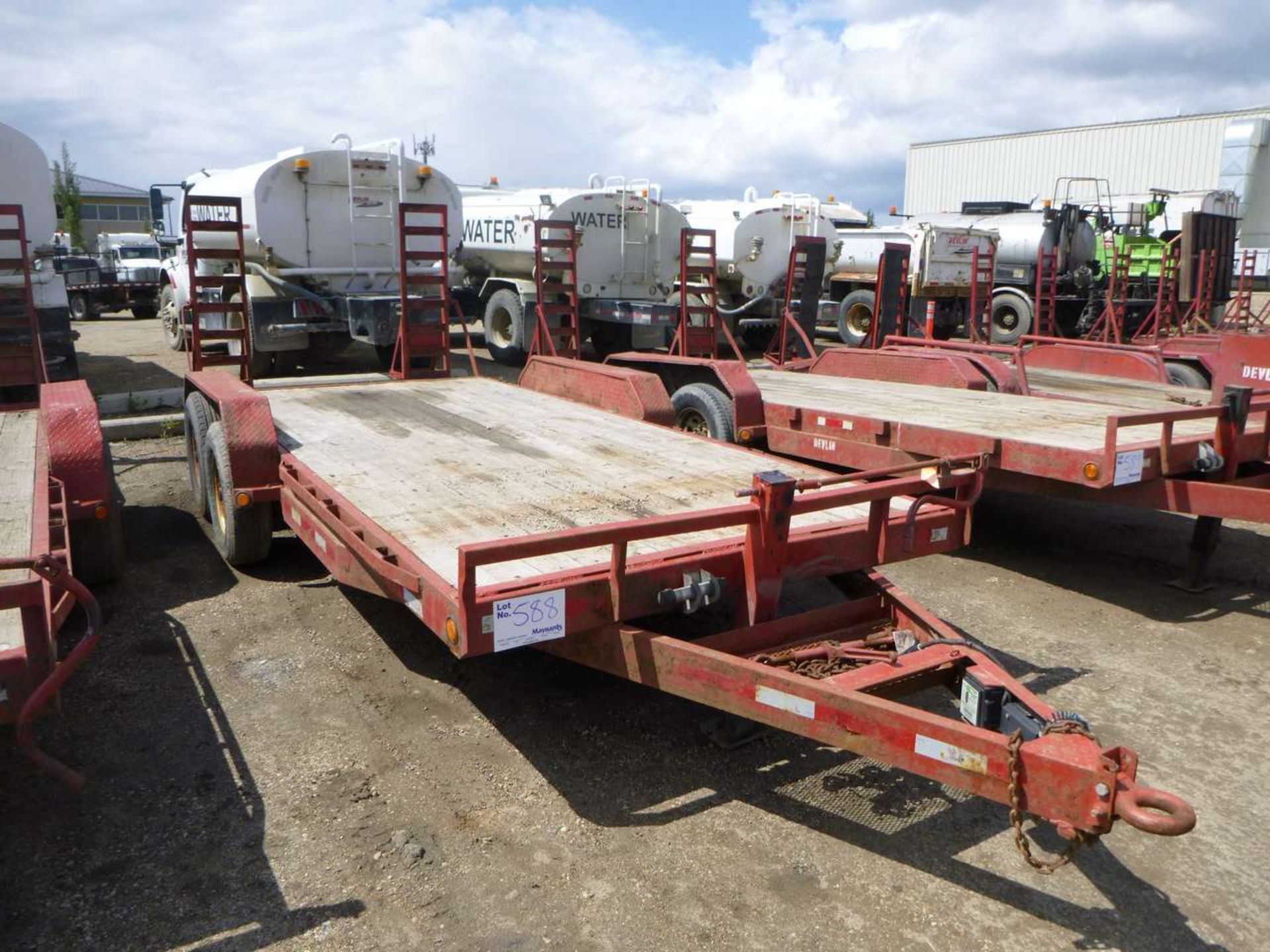 2010 PJ MOD CC182 Equipment trailer