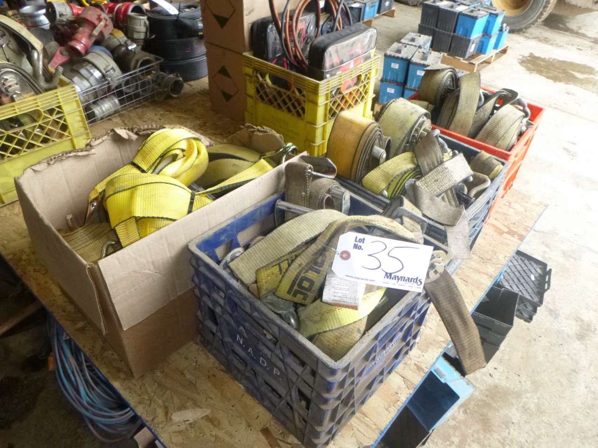 Boxes of Truck Straps