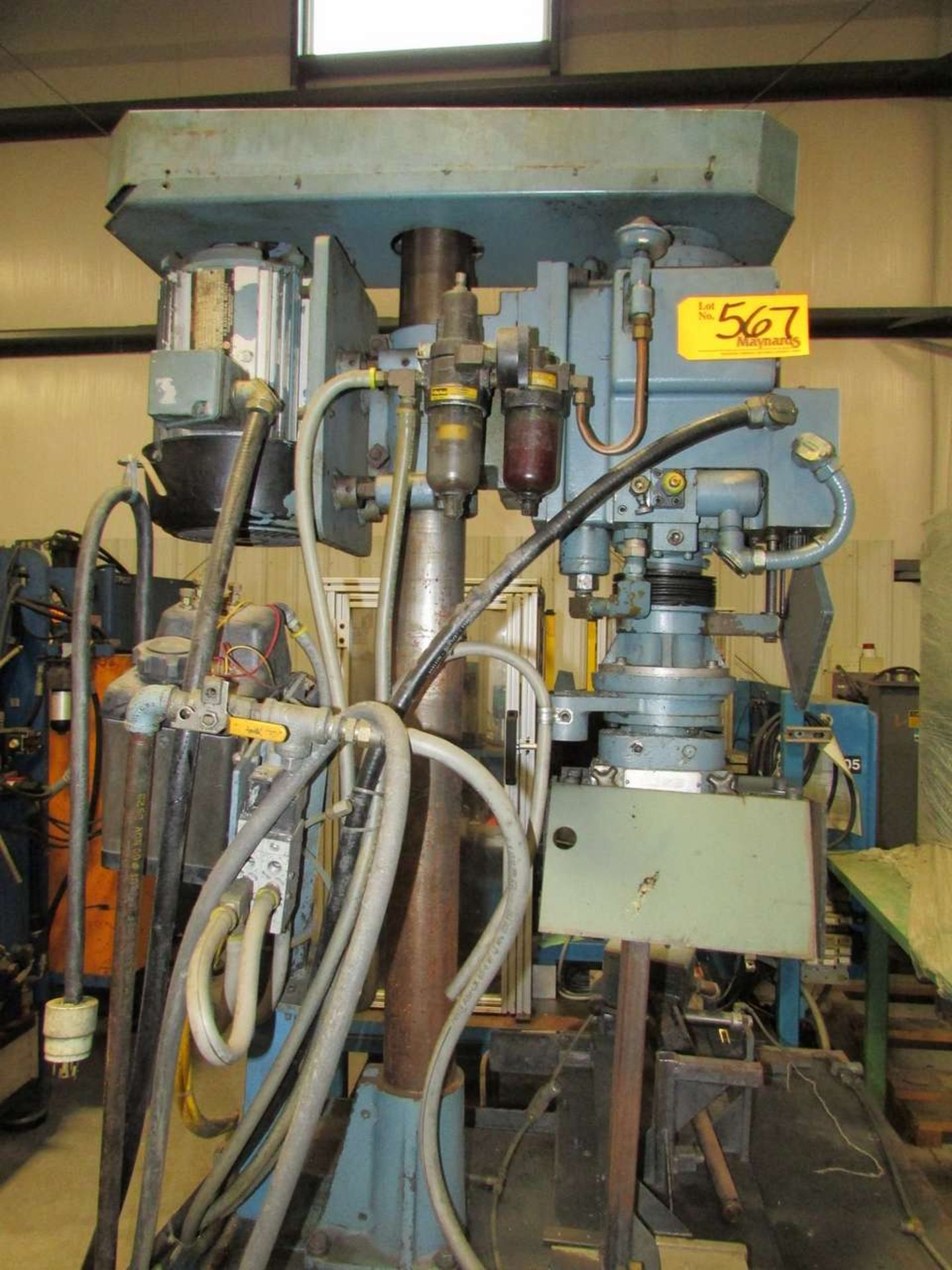 Ettco DU-300 18" Air-Hydraulic Pedestal Drill Press - Image 2 of 9