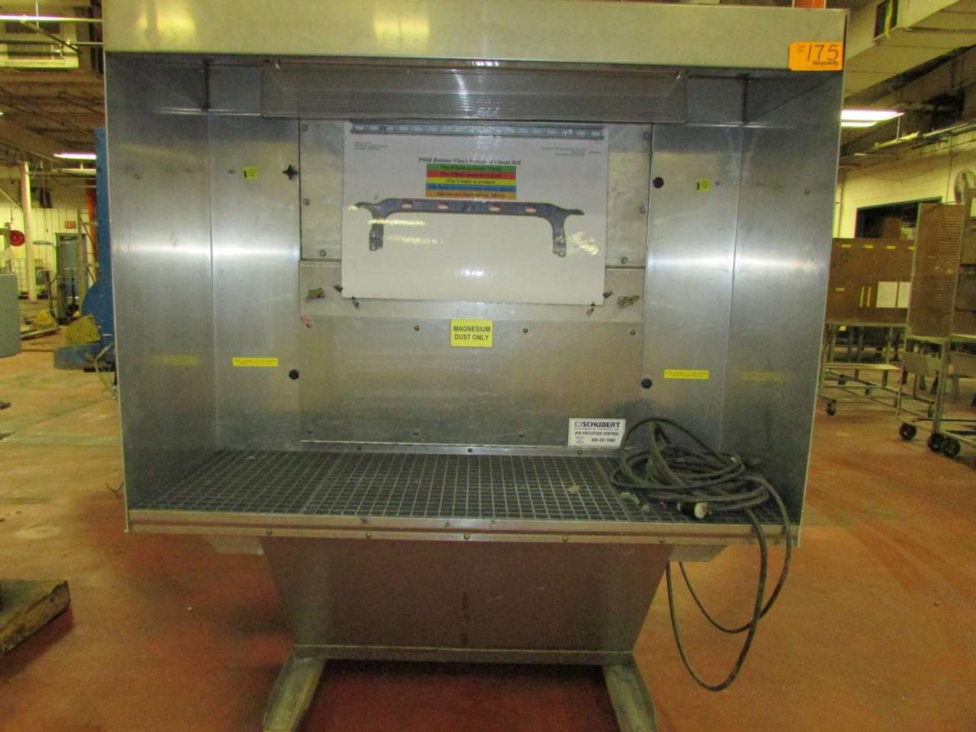 Schubert Environmental Equipment DB 6 SS B Wet Downdraft Table - Image 2 of 10