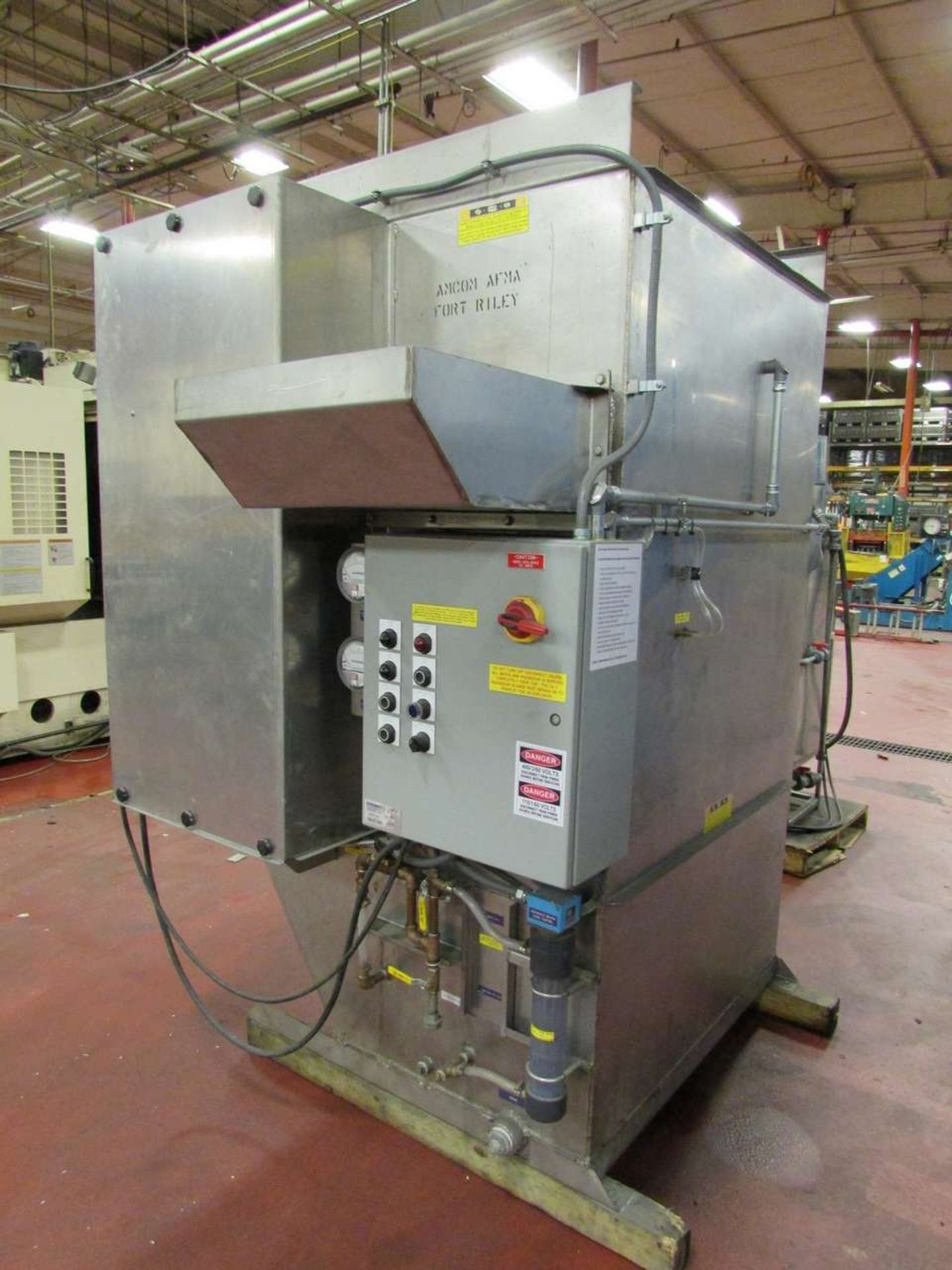 Schubert Environmental Equipment DB 6 SS B Wet Downdraft Table - Image 8 of 10