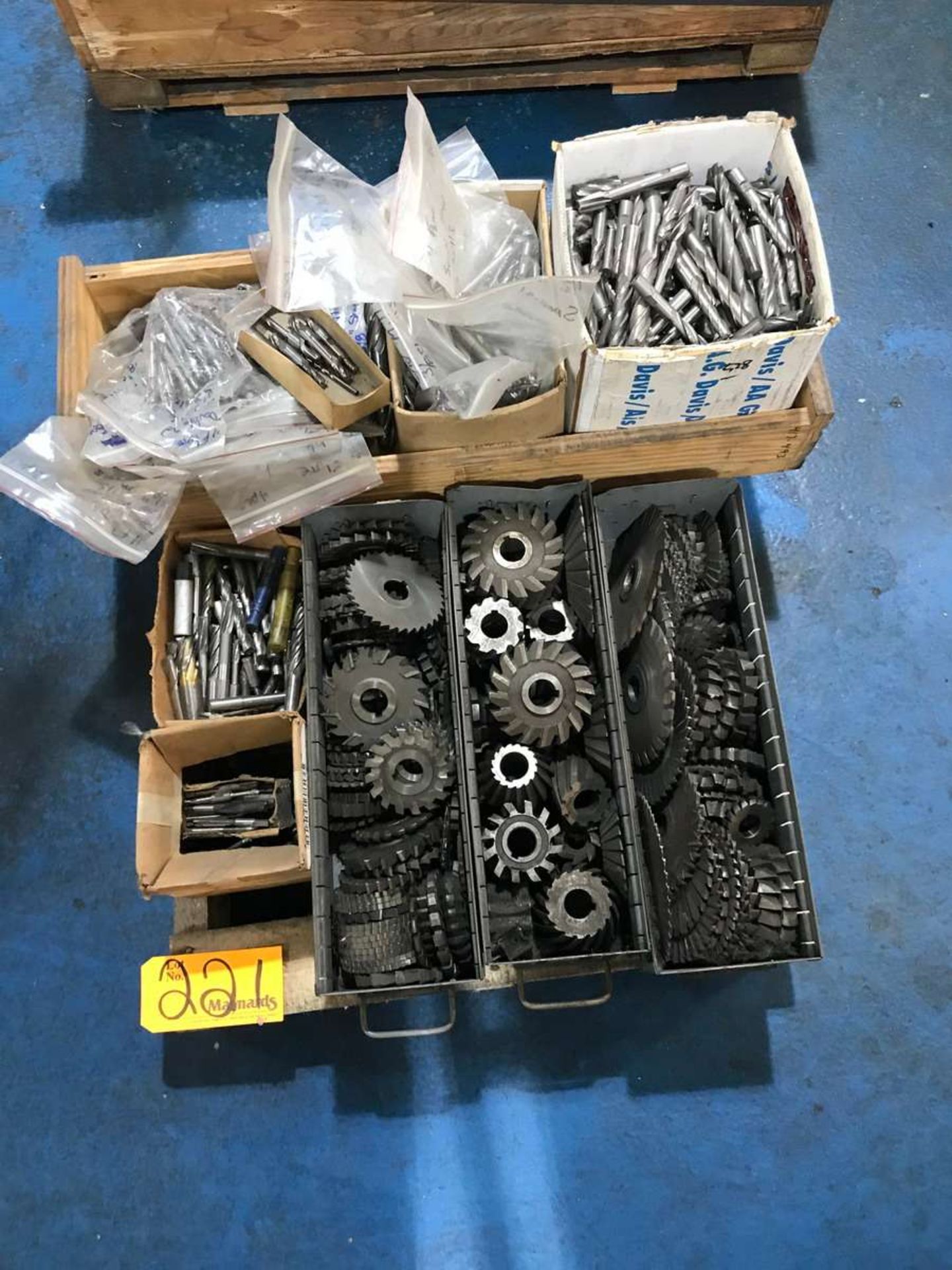 Lot Of Assorted Gears, And Drill Bits. - Image 2 of 3