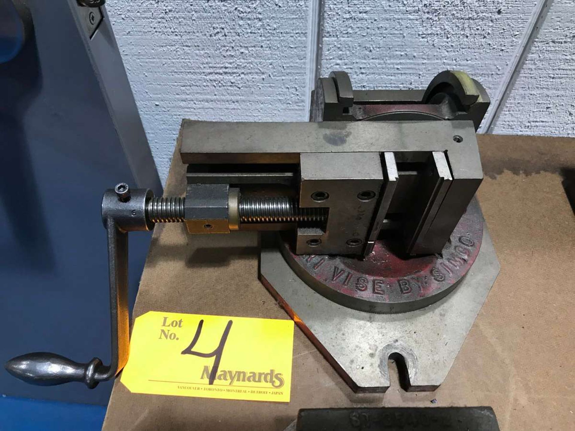 Simco 4'' Milling Machine Tri-Vise