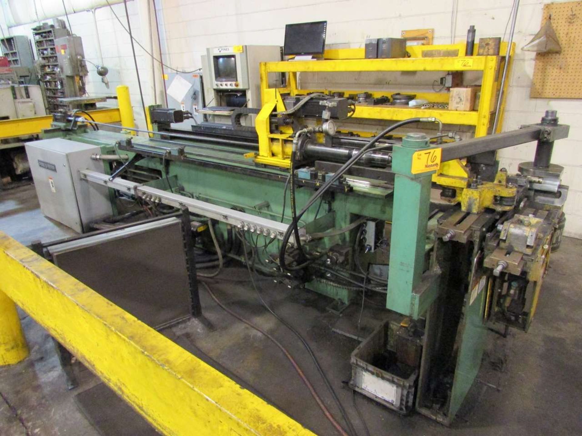 Pines Manufacturing MNC-040 CNC Hydraulic Tube Bender - Image 3 of 19