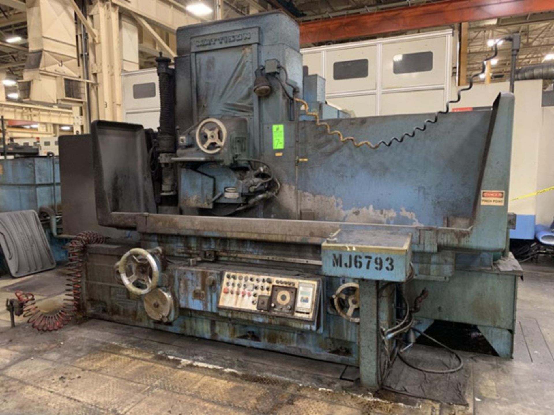 Mattison Automatic Surface Grinder, 14" x 48", Mdl: 1422-25, S/N: N/A, Located In: Painesville, OH