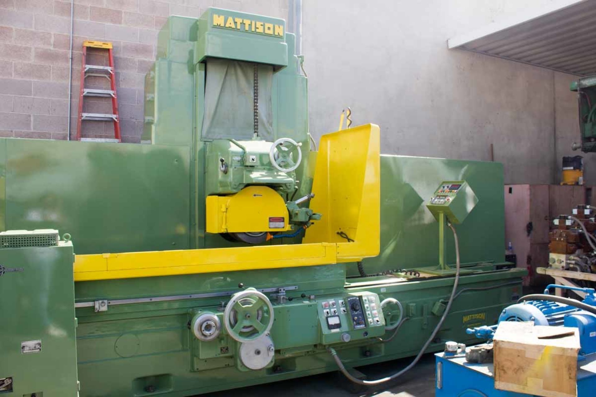 Mattison Heavy Duty Automatic Surface Grinder, 24" x 96", Mdl: 2496, S/N: 23445, Located In: - Image 4 of 28