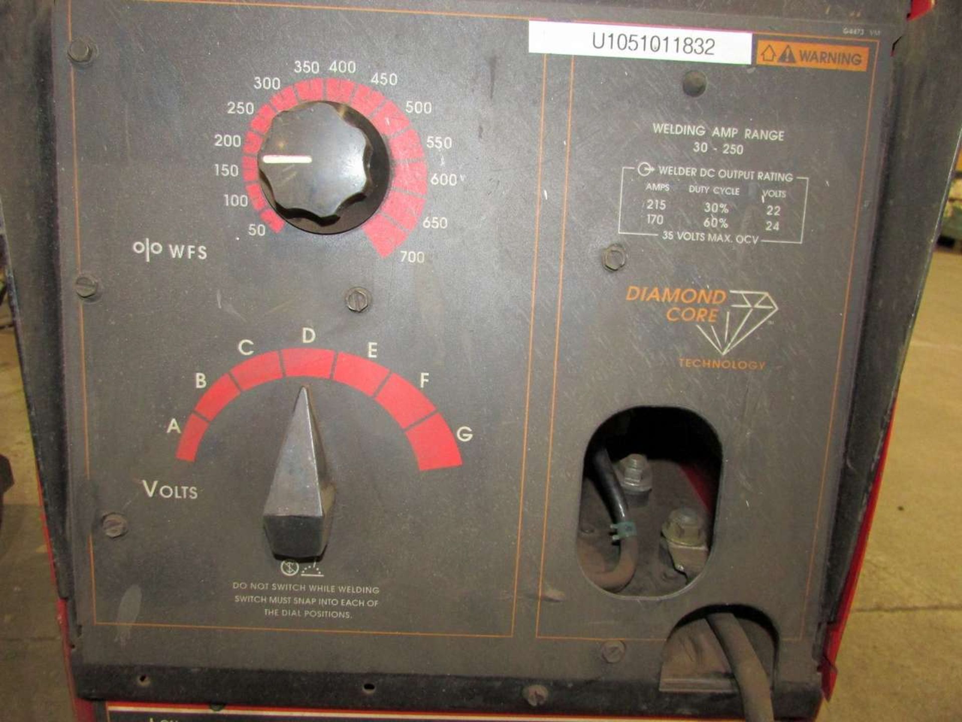 Lincoln Electric Power MIG 215 CV DC Welding Power Source - Image 3 of 5