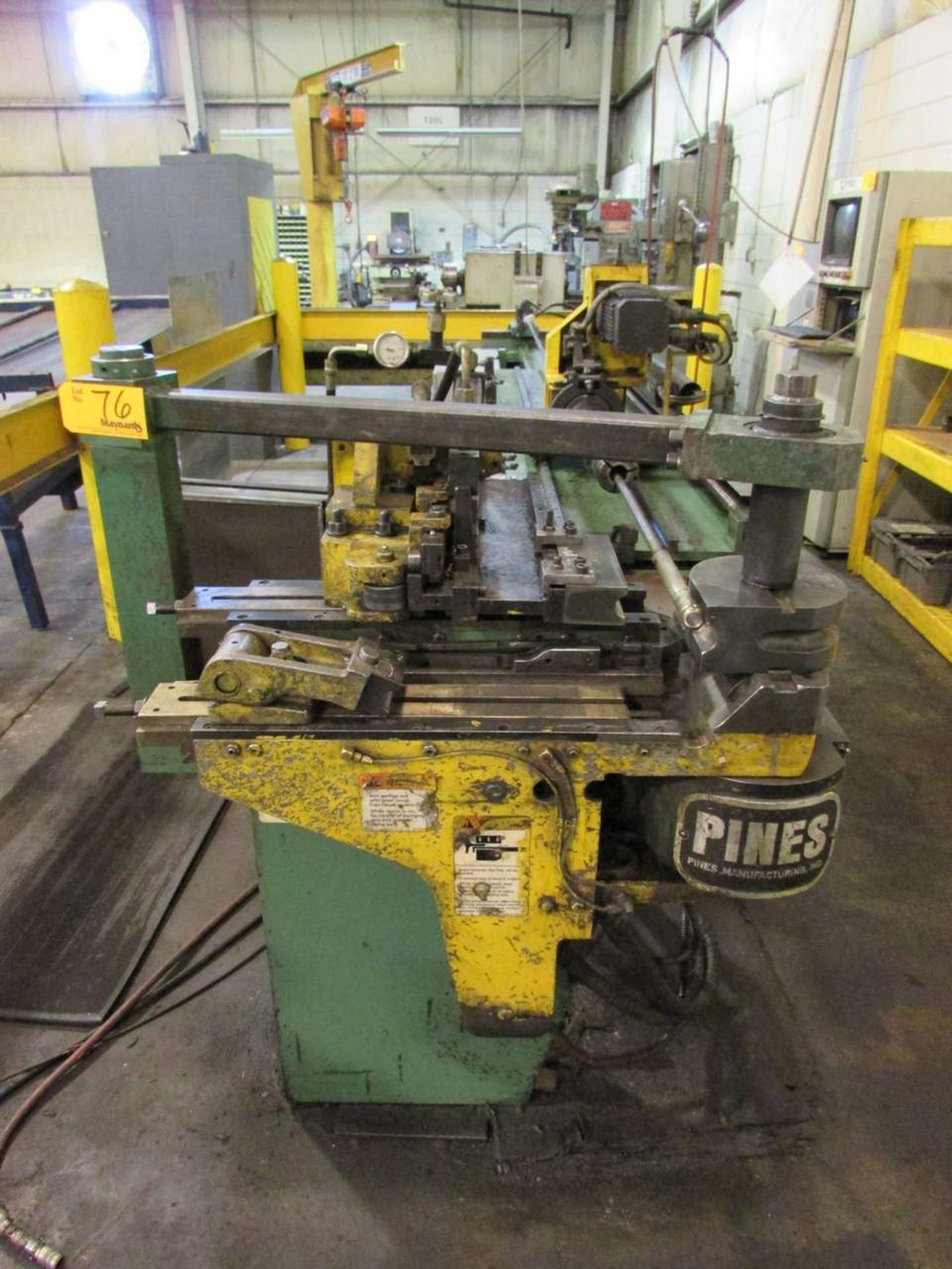 Pines Manufacturing MNC-040 CNC Hydraulic Tube Bender - Image 2 of 19