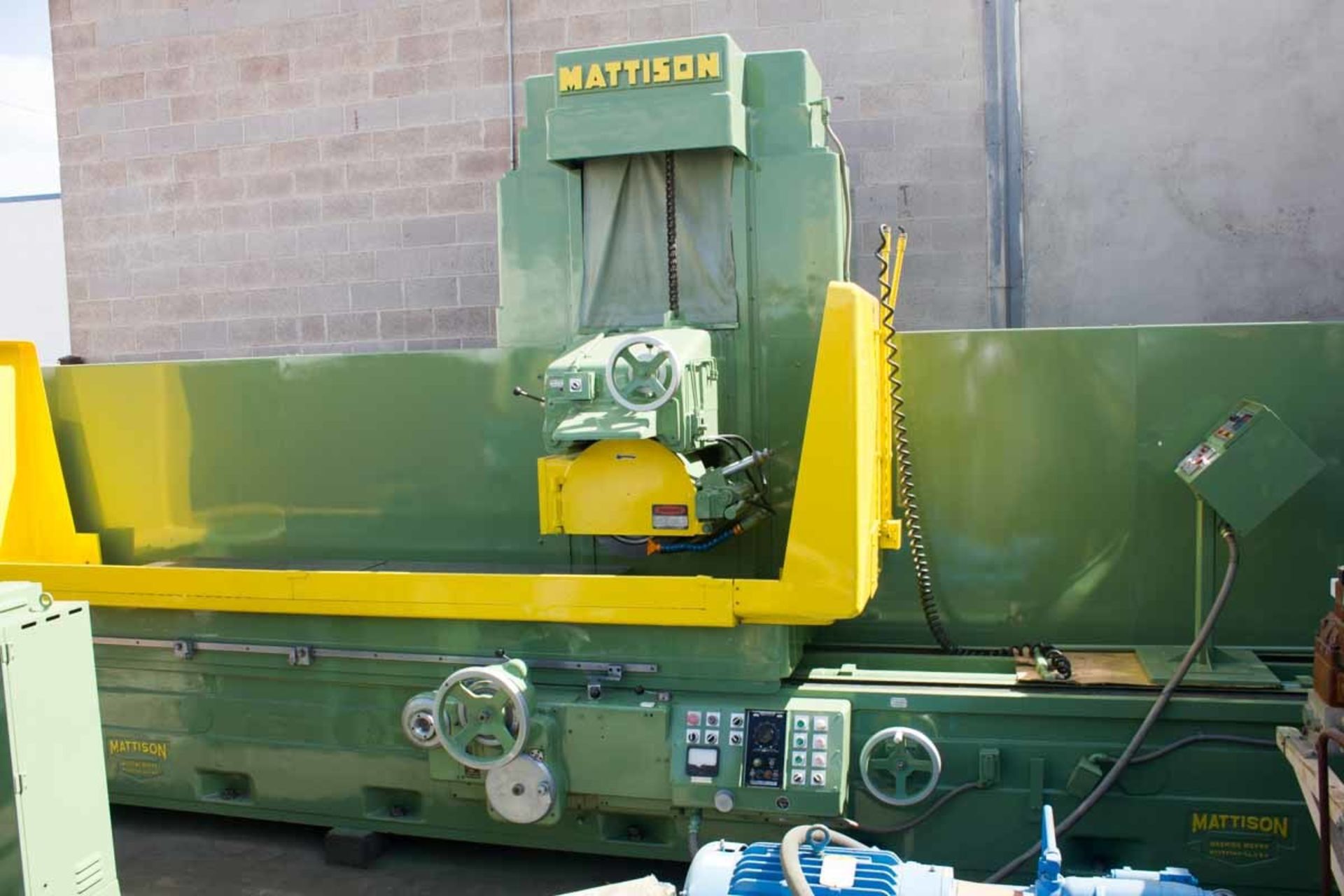 Mattison Heavy Duty Automatic Surface Grinder, 24" x 96", Mdl: 2496, S/N: 23445, Located In: