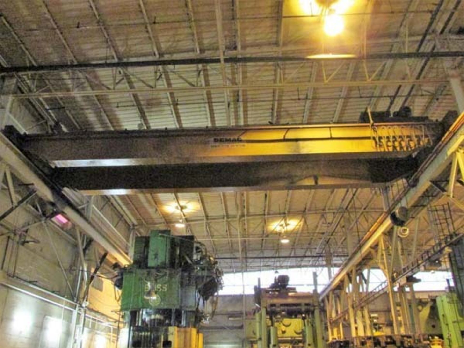 1984 Demag Top Riding Double Girder Bridge Crane, 25 Ton x 50', Mdl: N/A, S/N: 75066, Located In: - Image 2 of 9