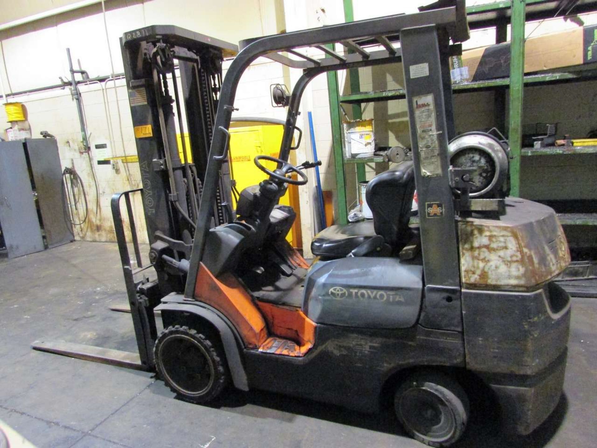 Toyota 7FGCU30 LP Fork Truck - Image 7 of 8