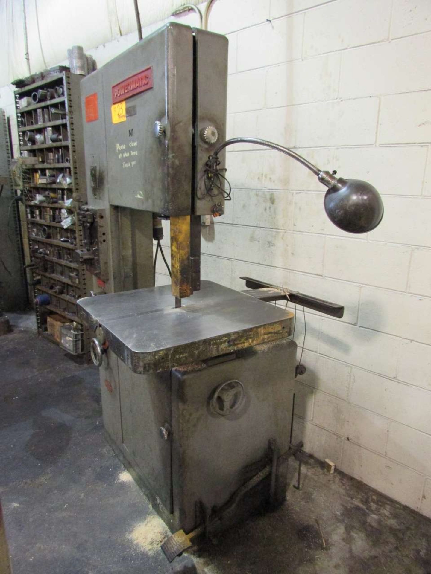 Powermatic 87 Vertical Bandsaw - Image 2 of 9