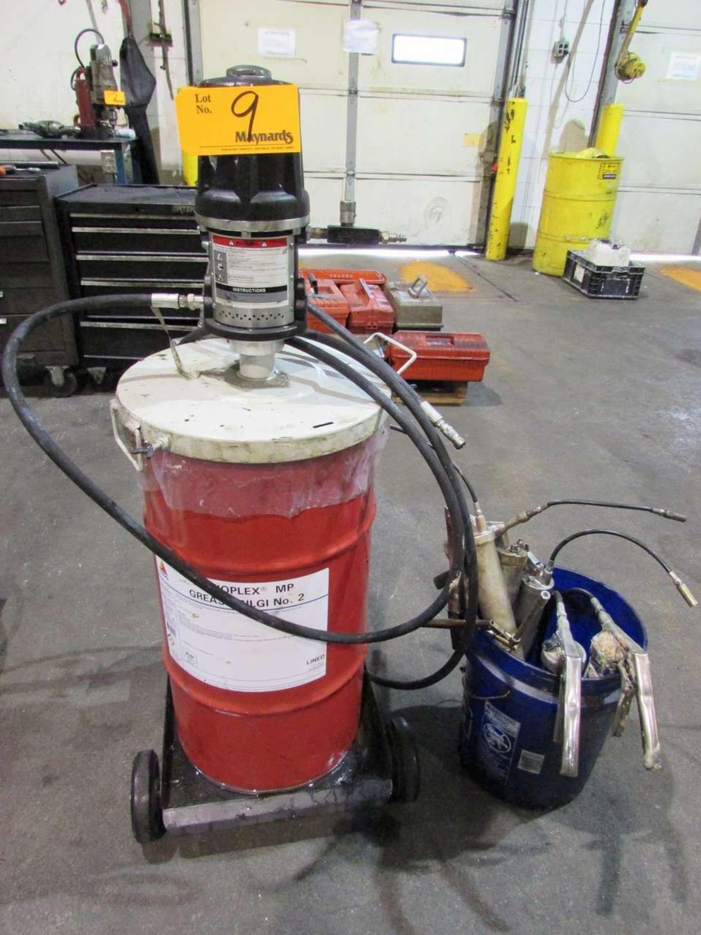 Westward Air Operated Grease Pumps