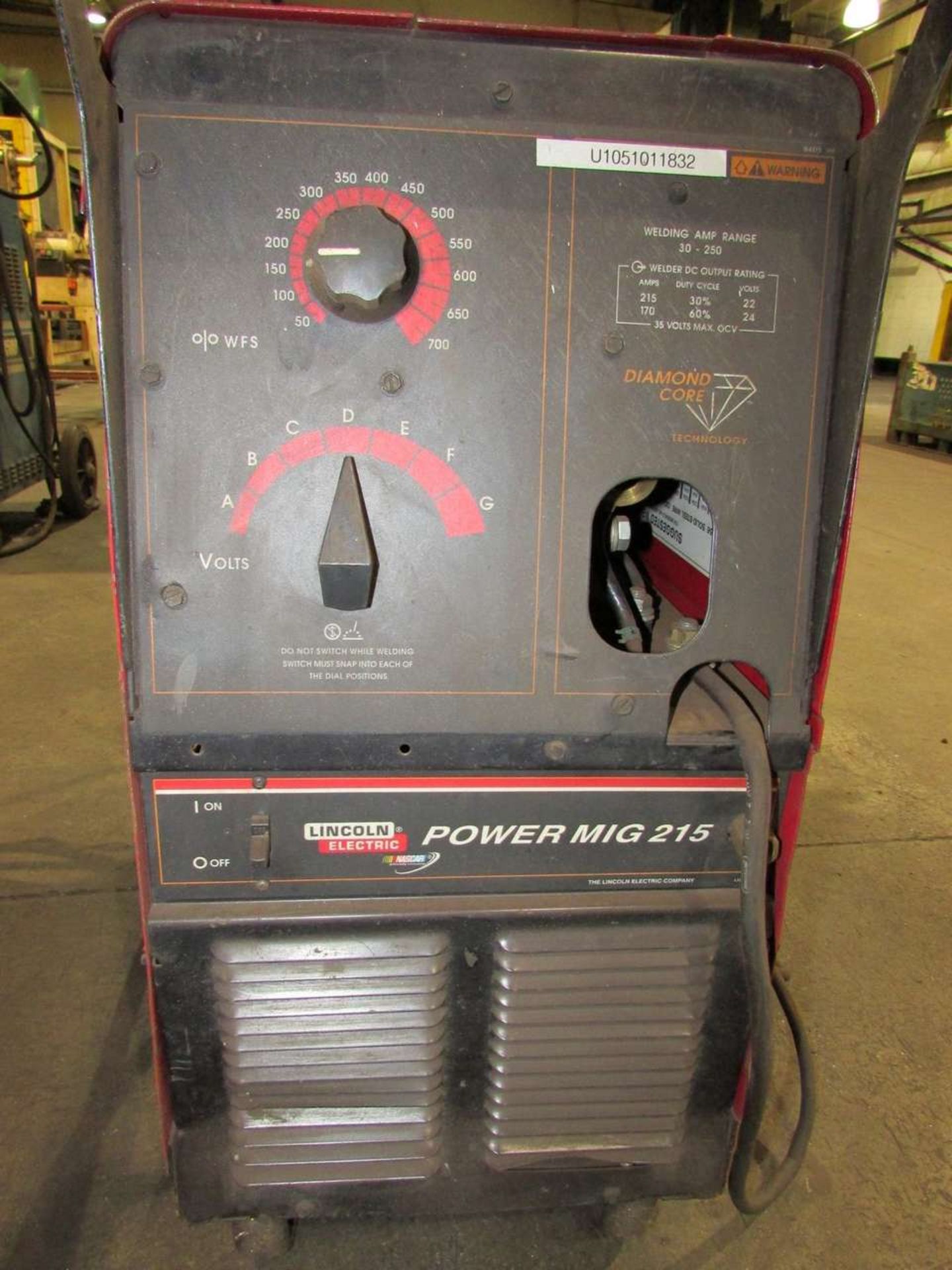 Lincoln Electric Power MIG 215 CV DC Welding Power Source - Image 2 of 5