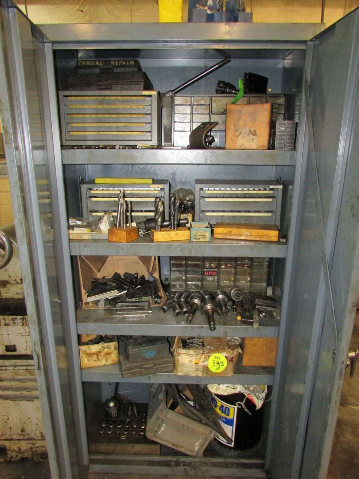 2-Door Cabinet with Assorted Tooling