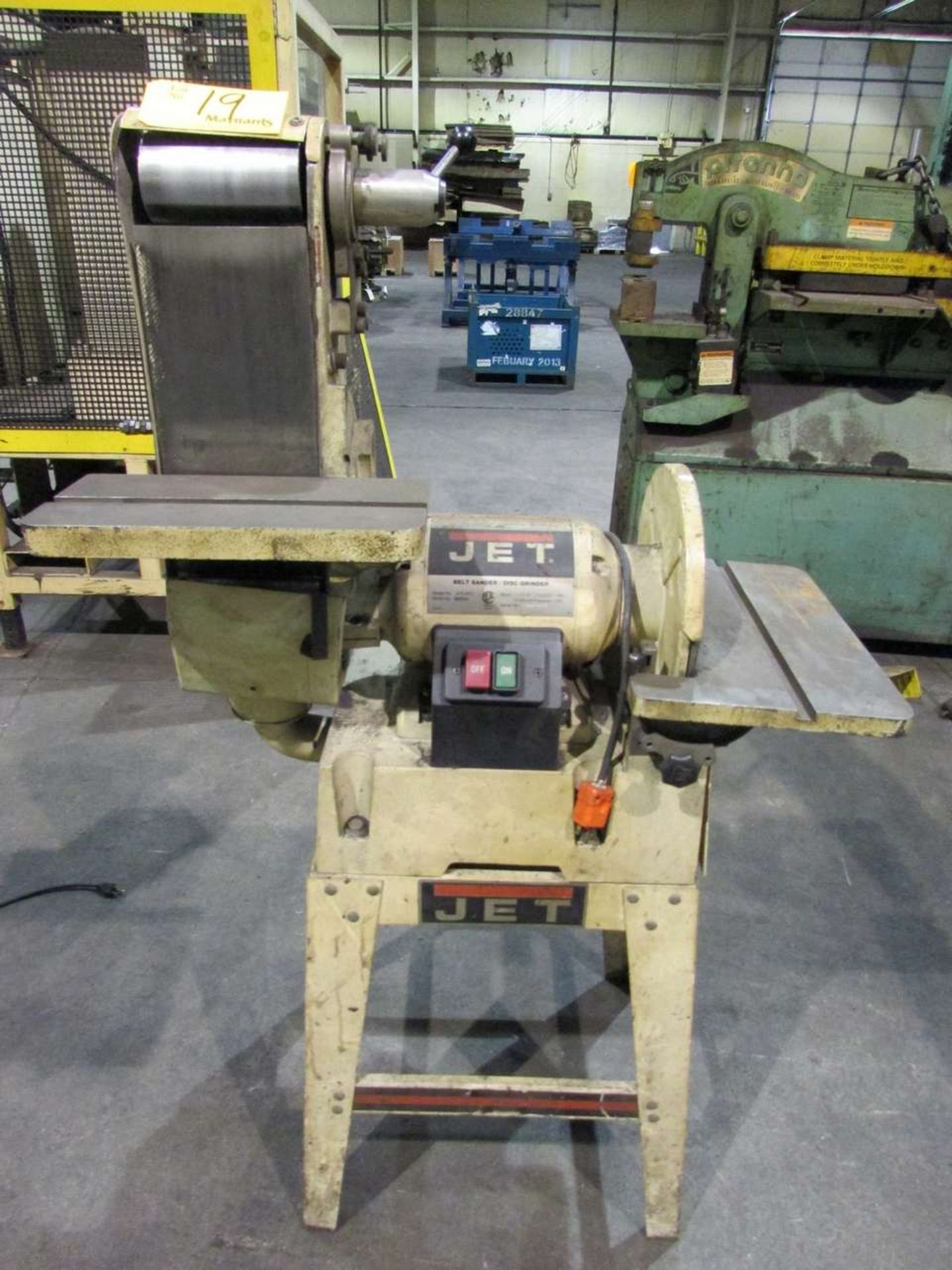 Jet JSG-6DC 6" Belt/ 12" Disc Combination Sander - Image 2 of 6