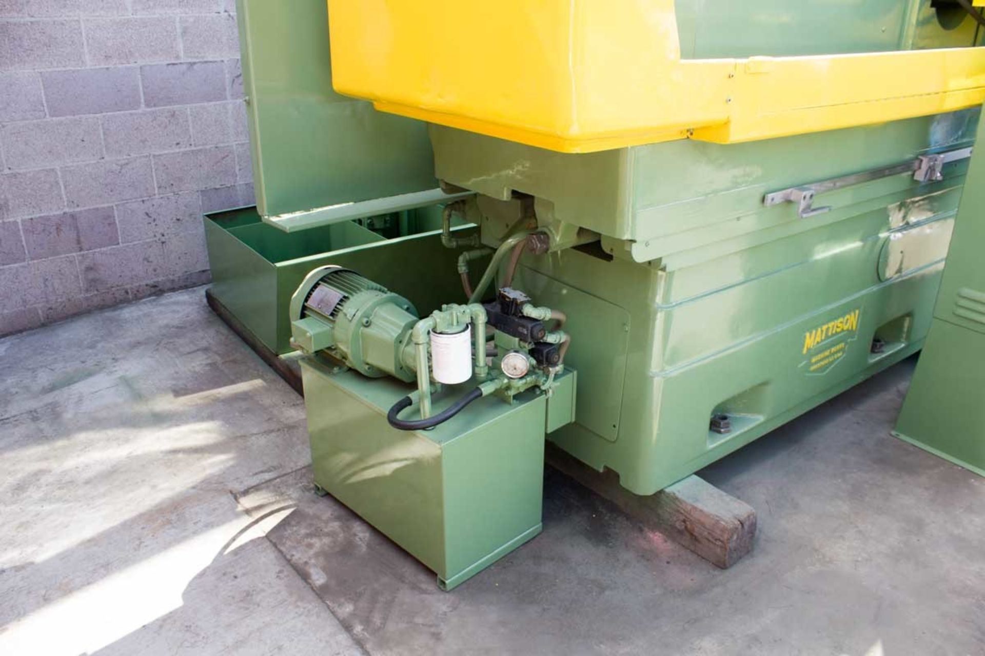 Mattison Heavy Duty Automatic Surface Grinder, 24" x 96", Mdl: 2496, S/N: 23445, Located In: - Image 3 of 28