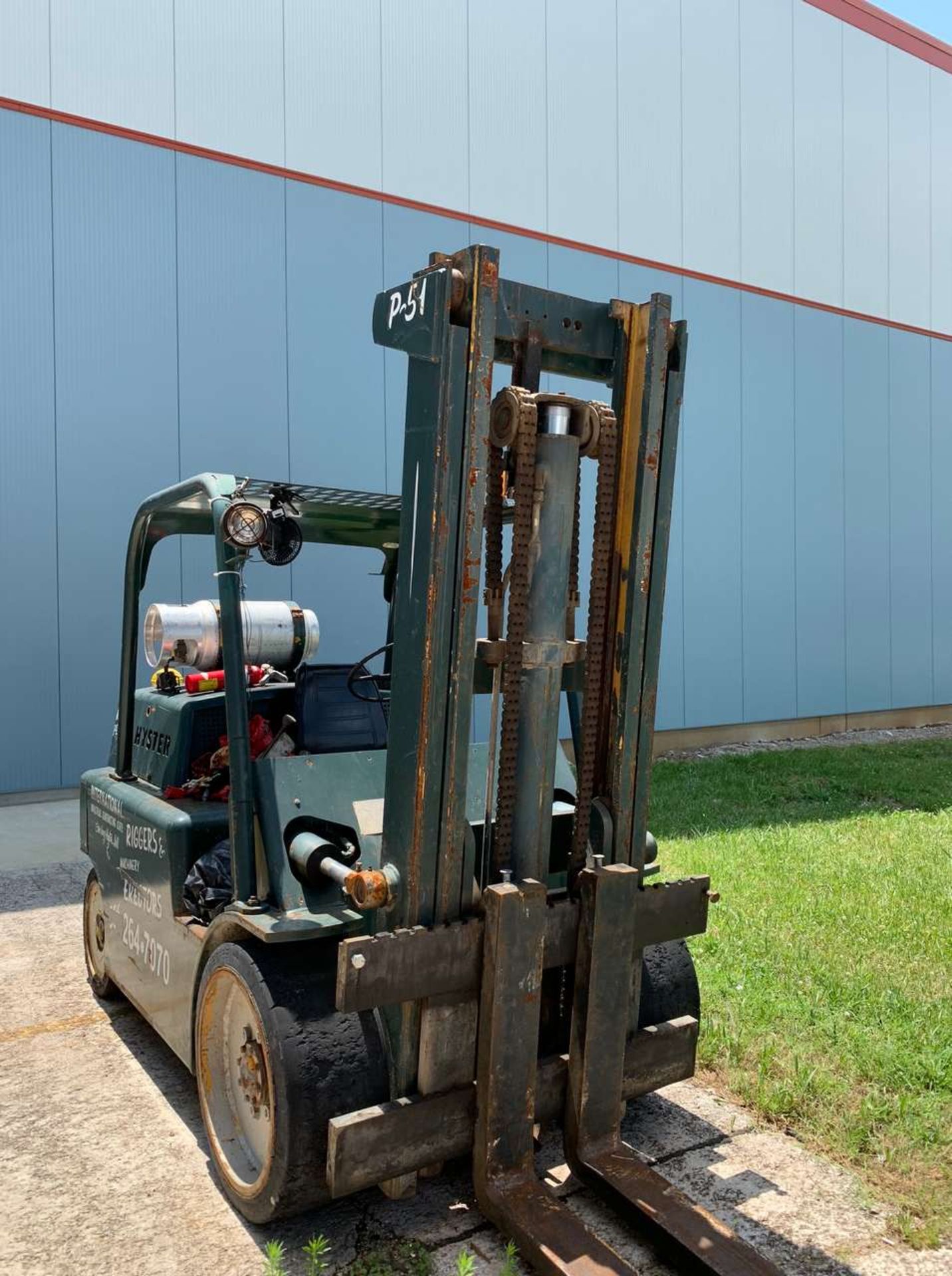 1975 Hyster S150A 15,000lb Propane Forklift