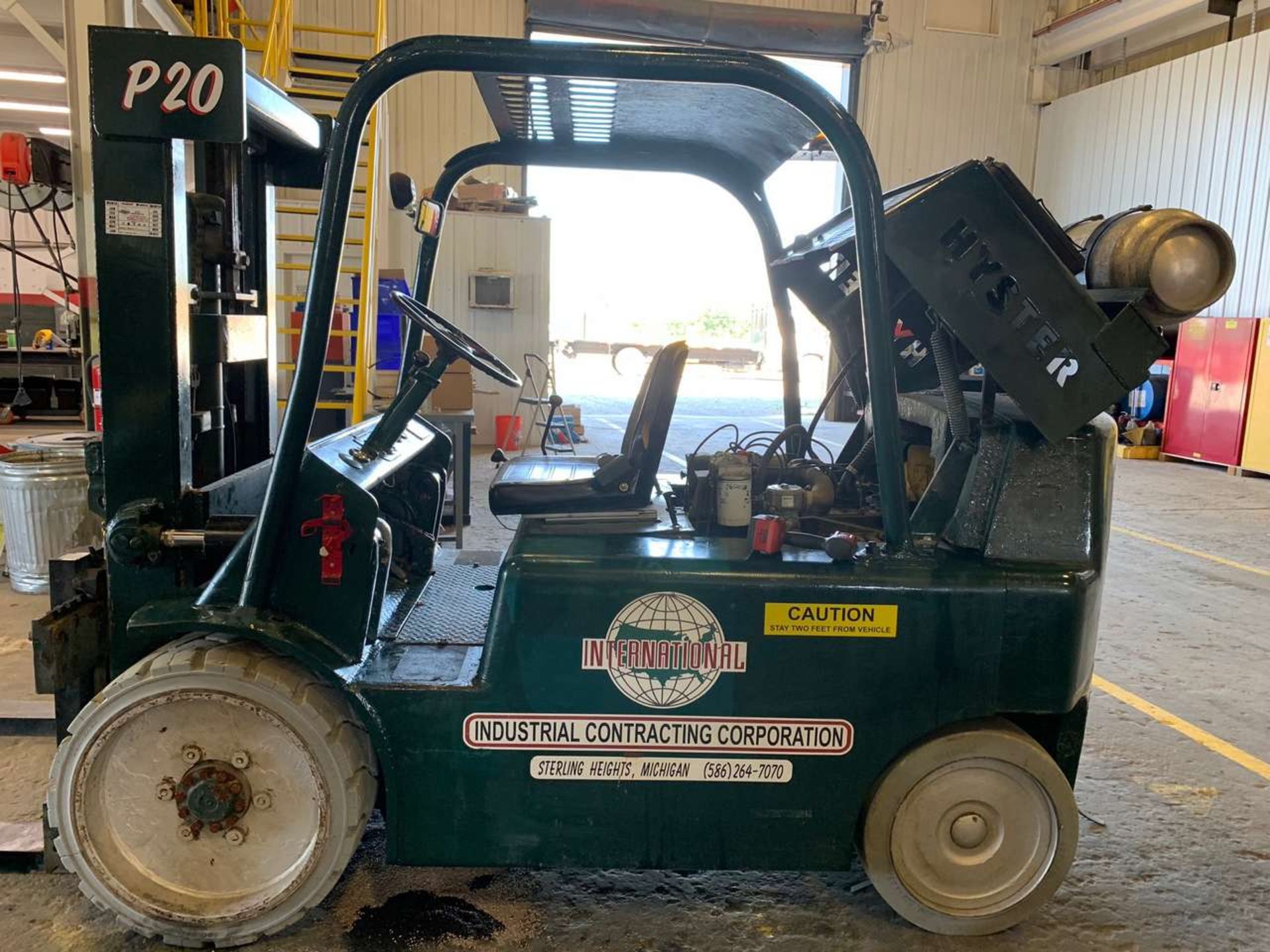 1979 Hyster S150A 15,000lb Propane Forklift