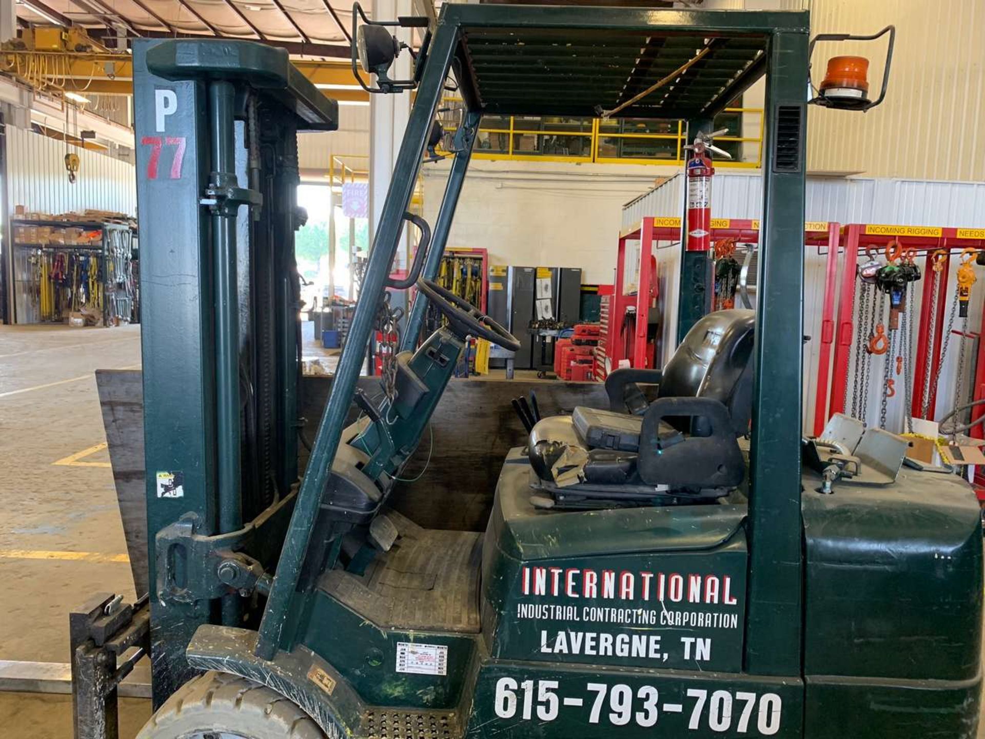 2004 Hyster S60XM 6,000lb Propane Forklift