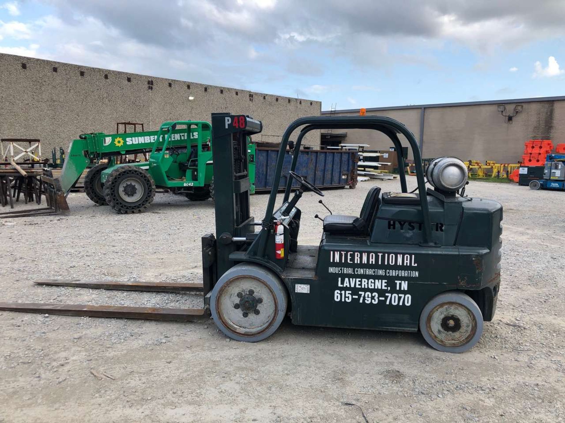 1978 Hyster S150A 15,000lb Propane Forklift