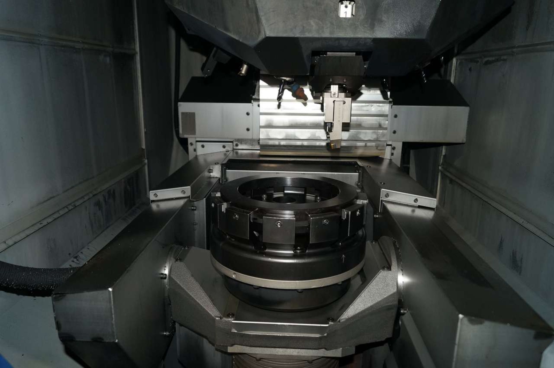 2014 Brother Speedio M140x1 5 - Axis (4 + 1) CNC Compact Vertical Spindle Machining Center - Image 8 of 10