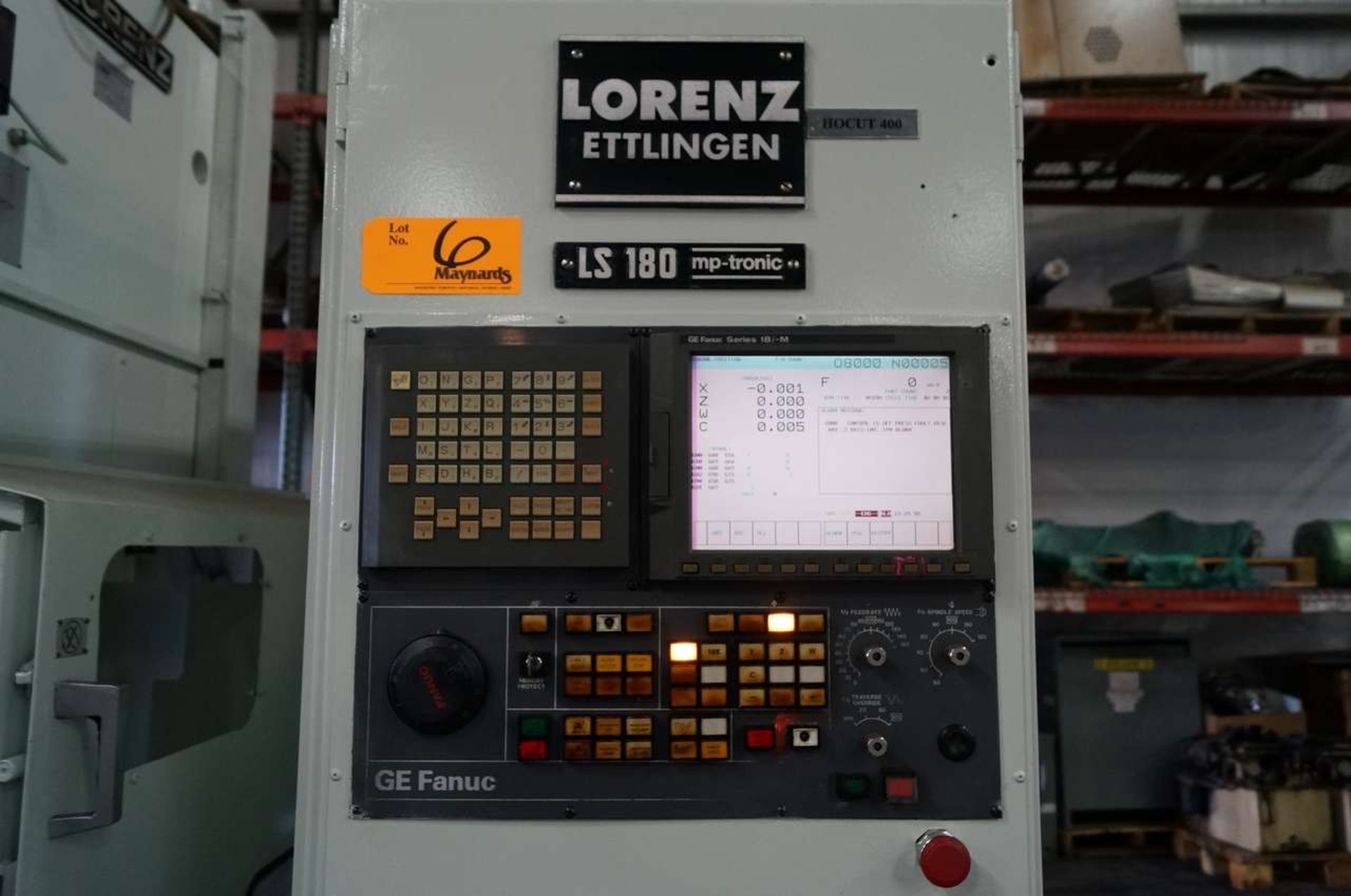 2003 Lorenz LS-180 4 - Axis CNC Gear Shaper - Image 11 of 14