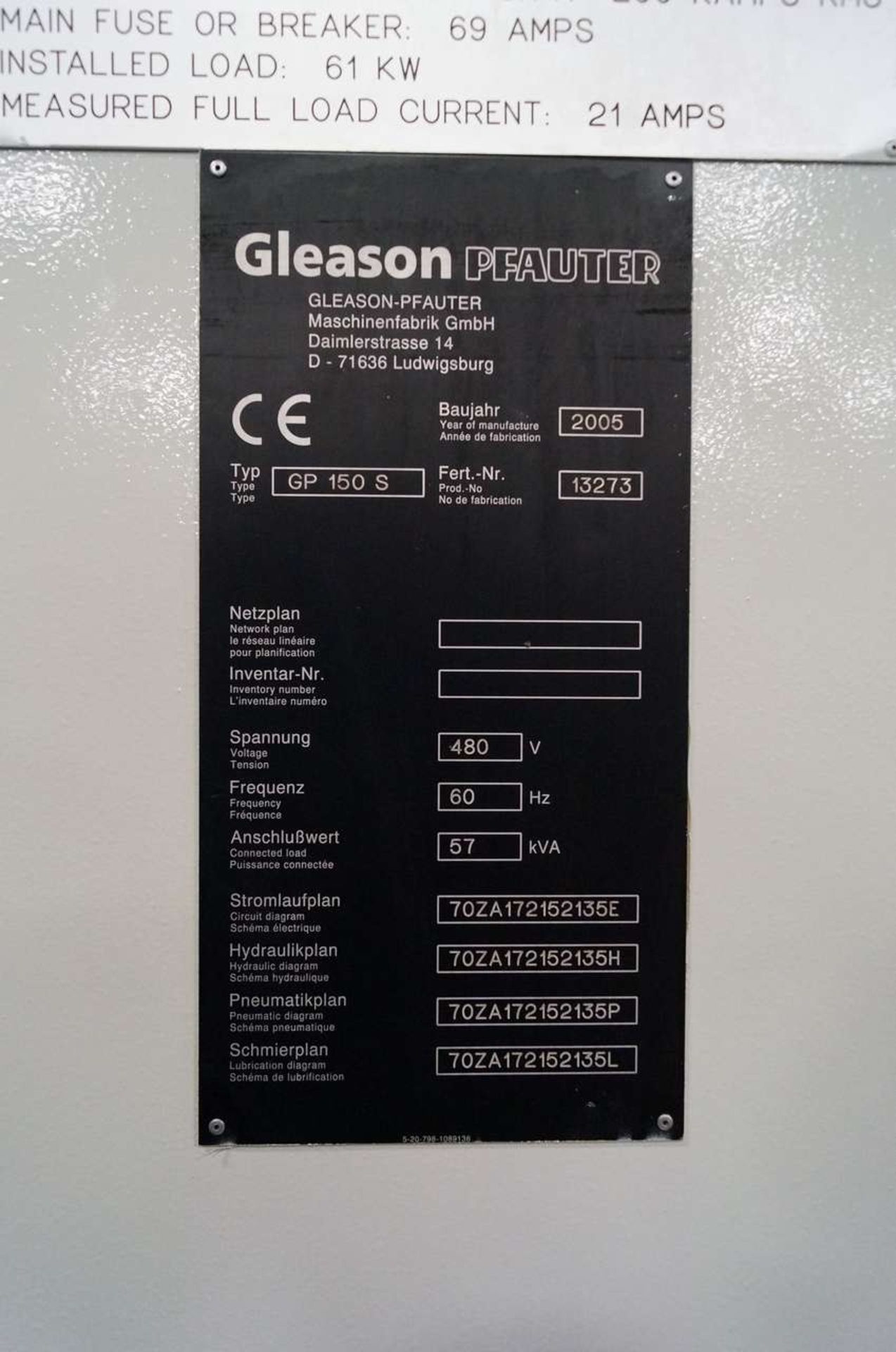 2005 Gleason/Pfauter GP-150S 6 - Axis Gear Shaper - Image 13 of 14
